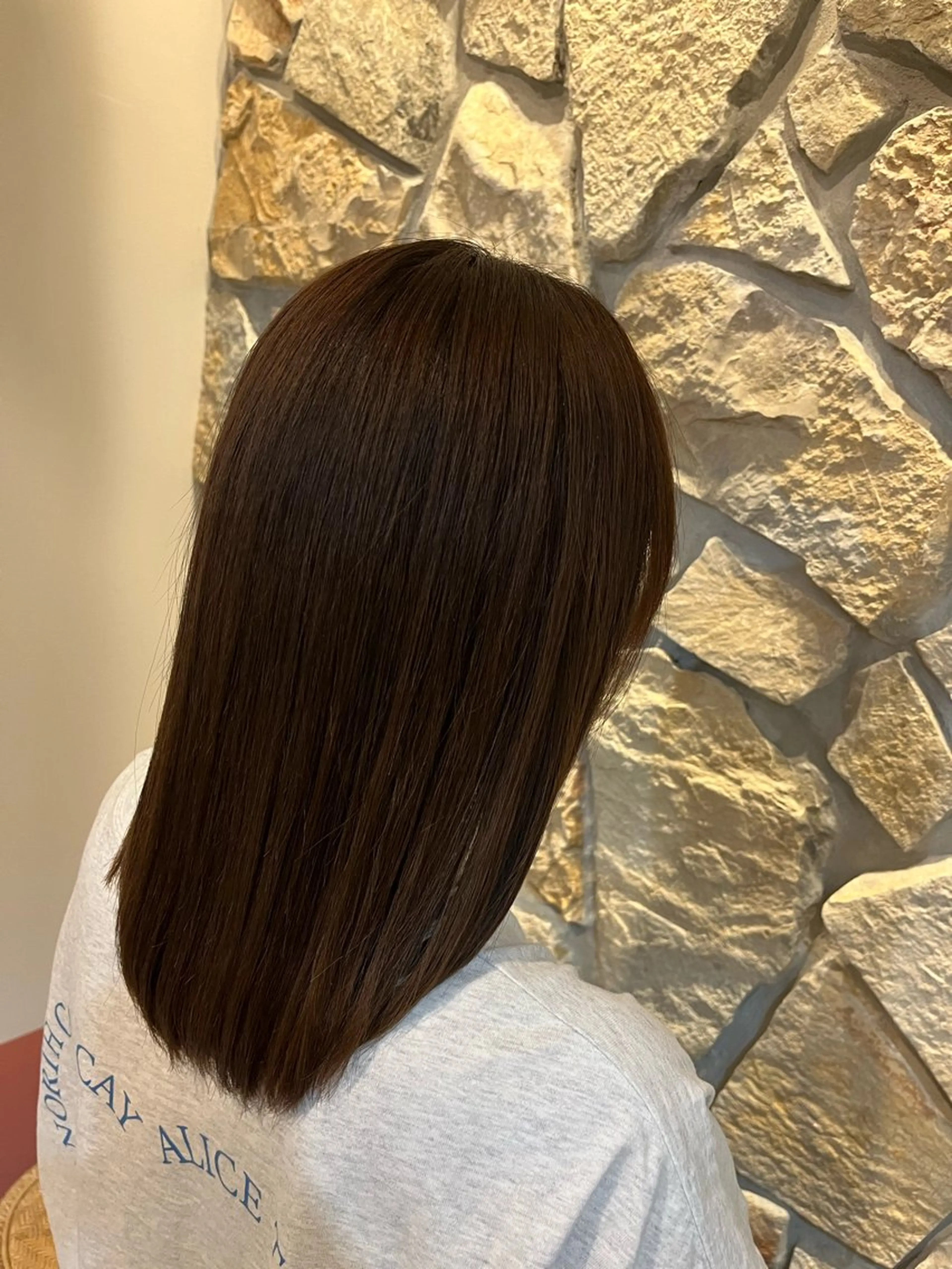 ケア縮毛矯正+4stepトリートメント⭐️の写真