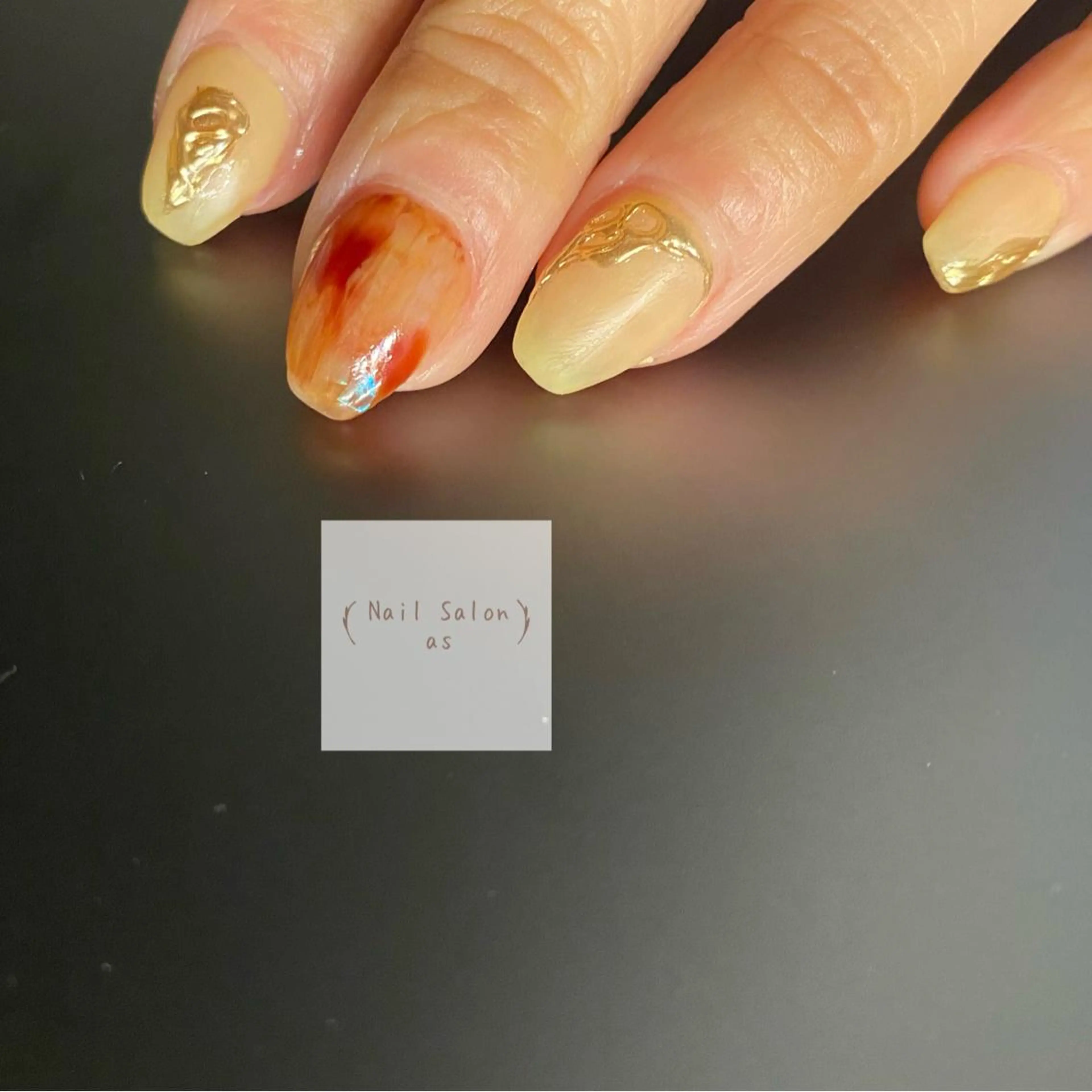 ネイル ハンドネイル Nail Salon as-アス-のネイルデザイン