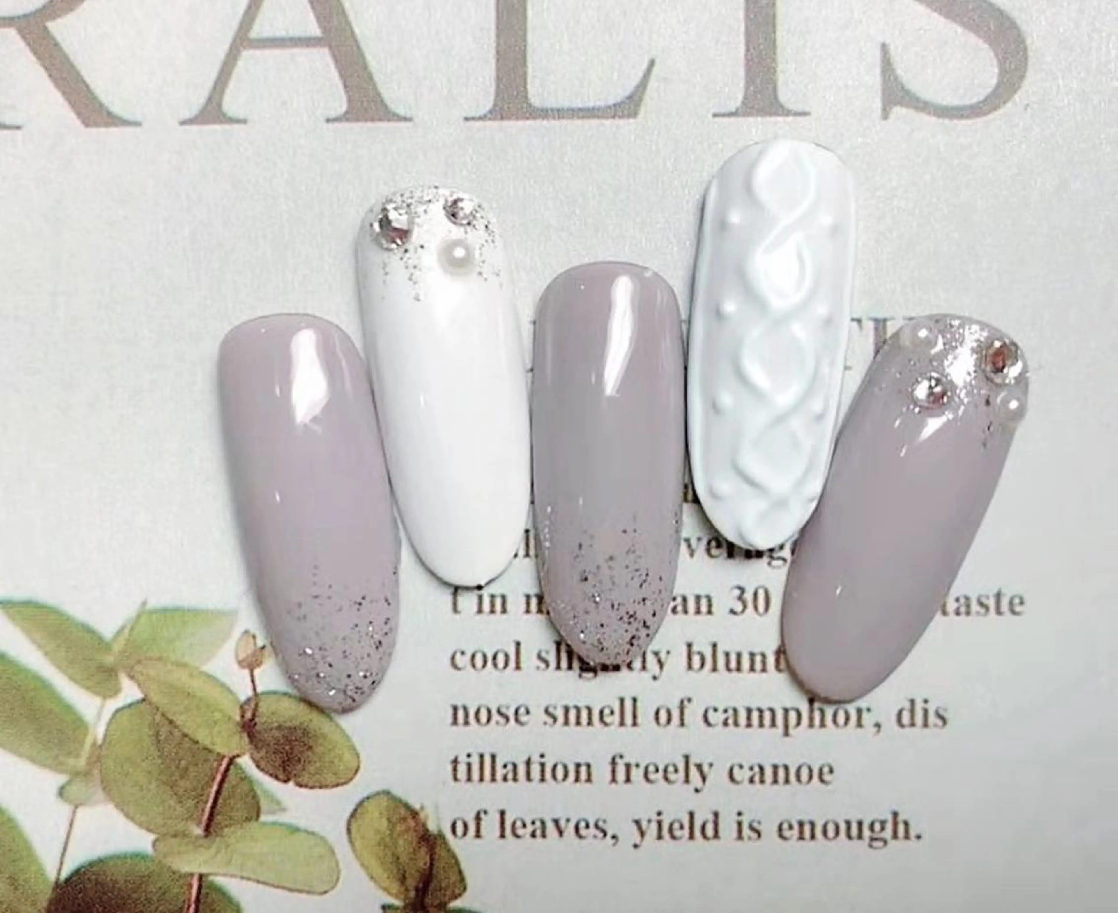 ネイル AB マツエクネイルサロンのネイルデザイン