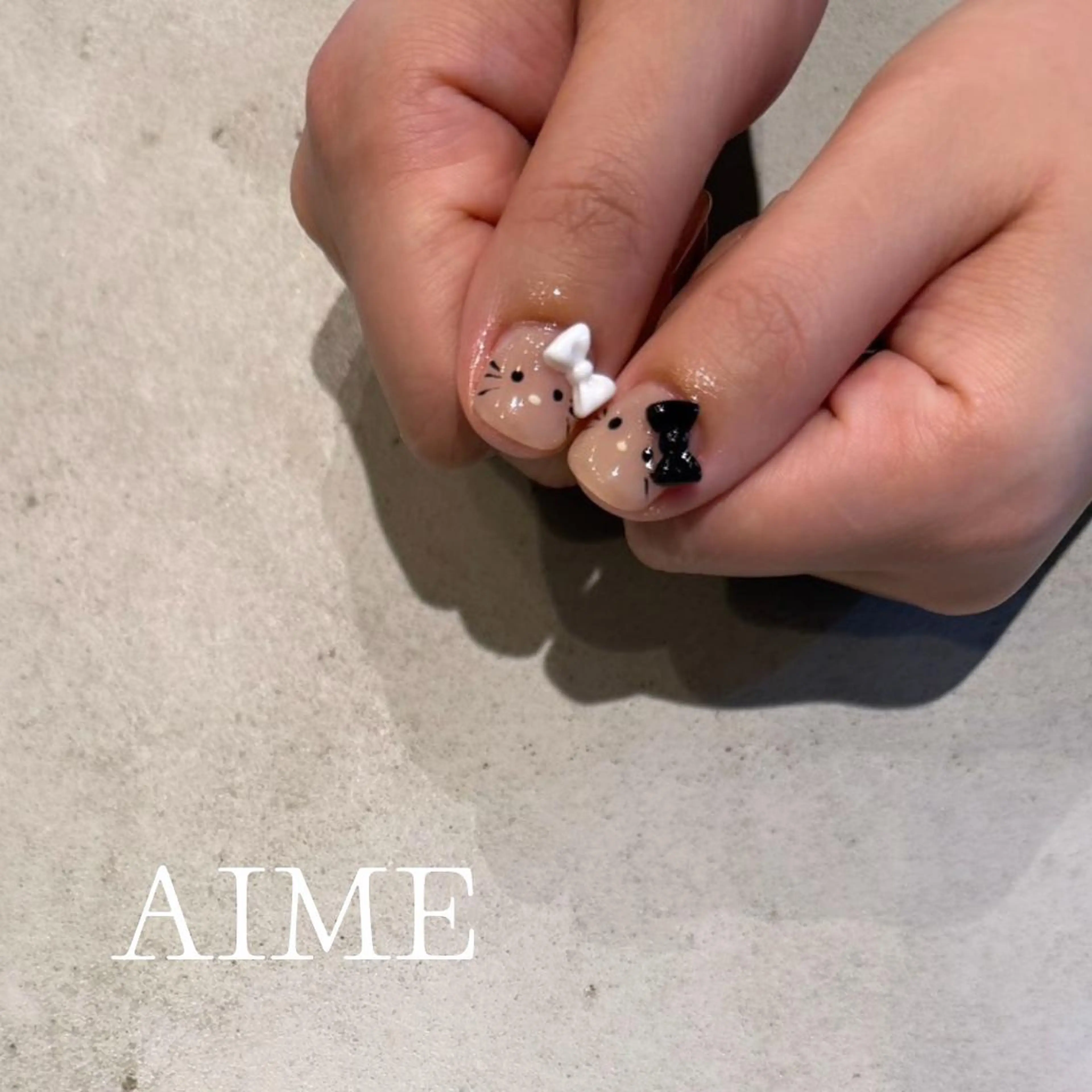 ネイル アートネイル ハンドネイル AIME （momo）のネイルデザイン