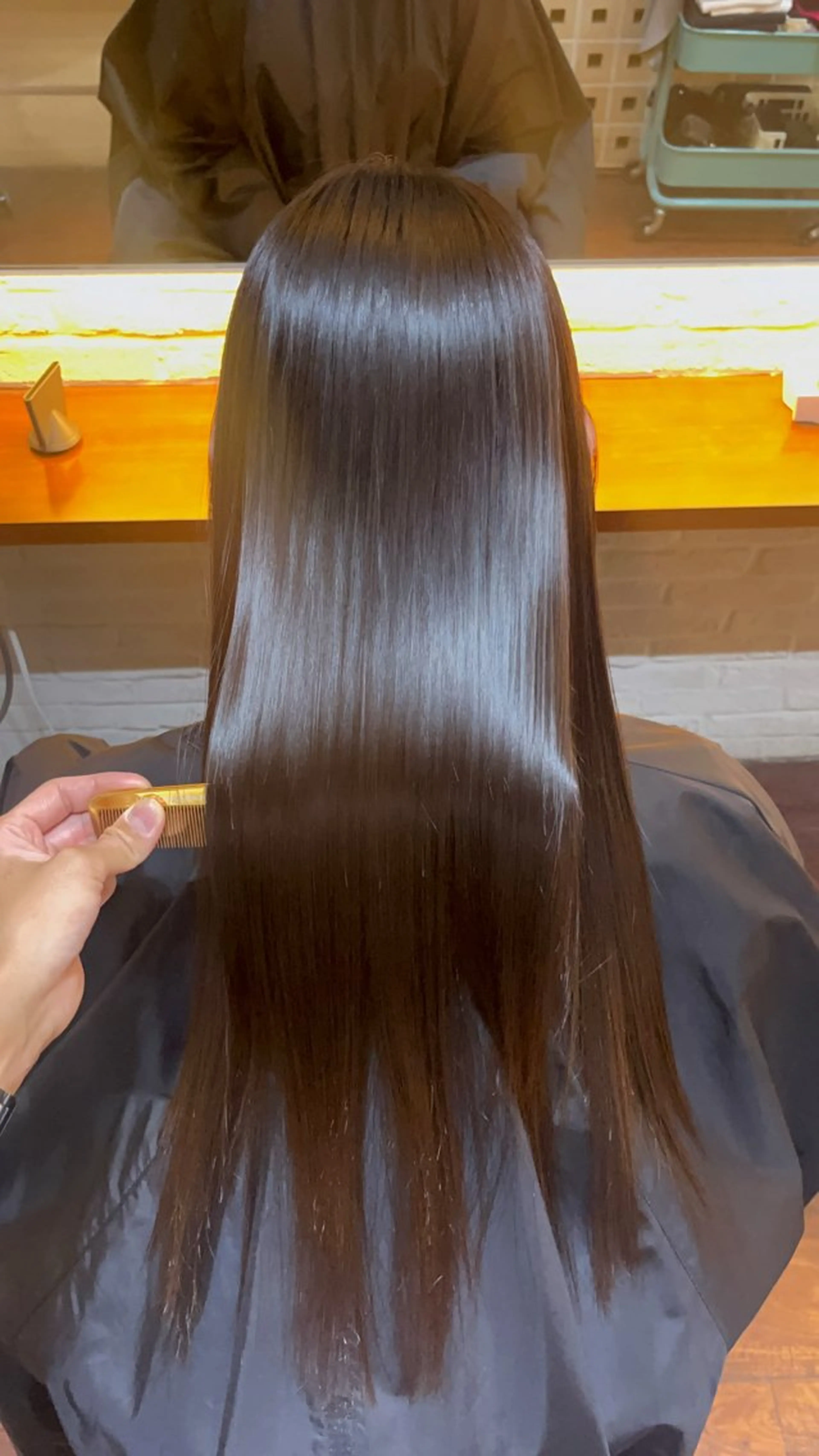 ロング 縮毛矯正 トリートメント CoCooN TAKUMAのヘアスタイル