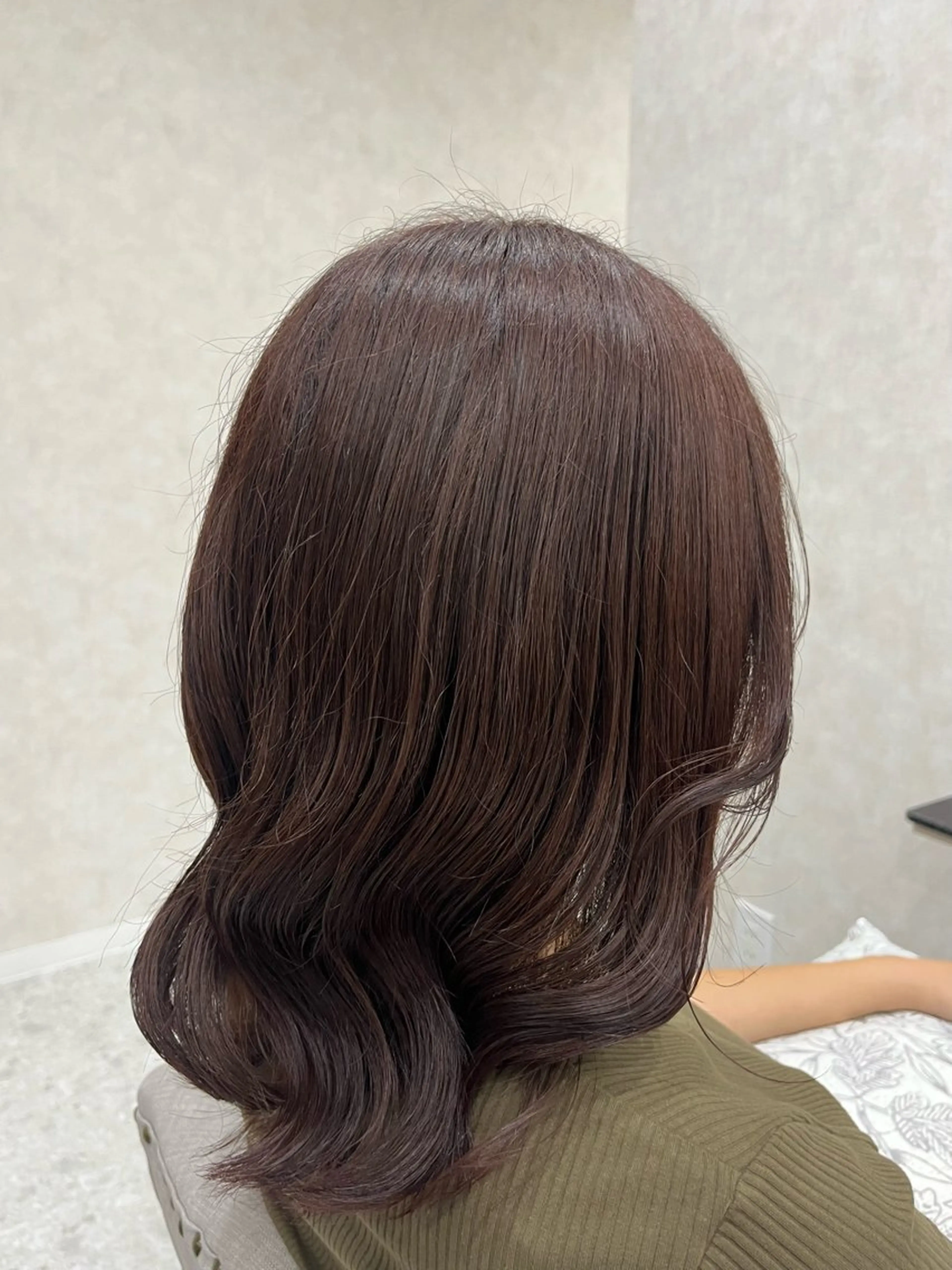 カラー ブラウンカラー 小池 風賀のヘアスタイル