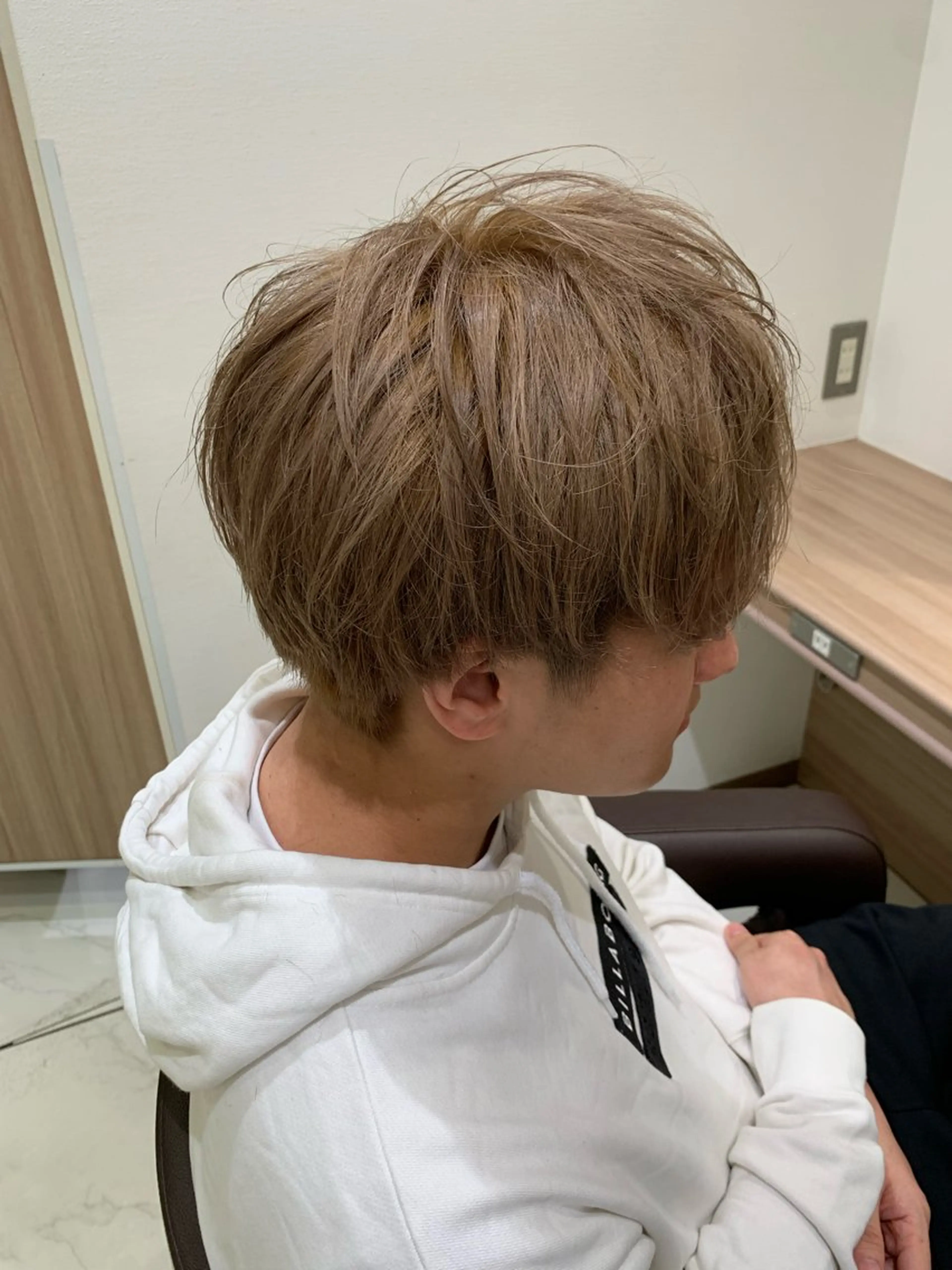 ショート カラー メンズ カット ヘアカラー 🌱脱白髪染め特化 🌱岡田将英のヘアスタイル