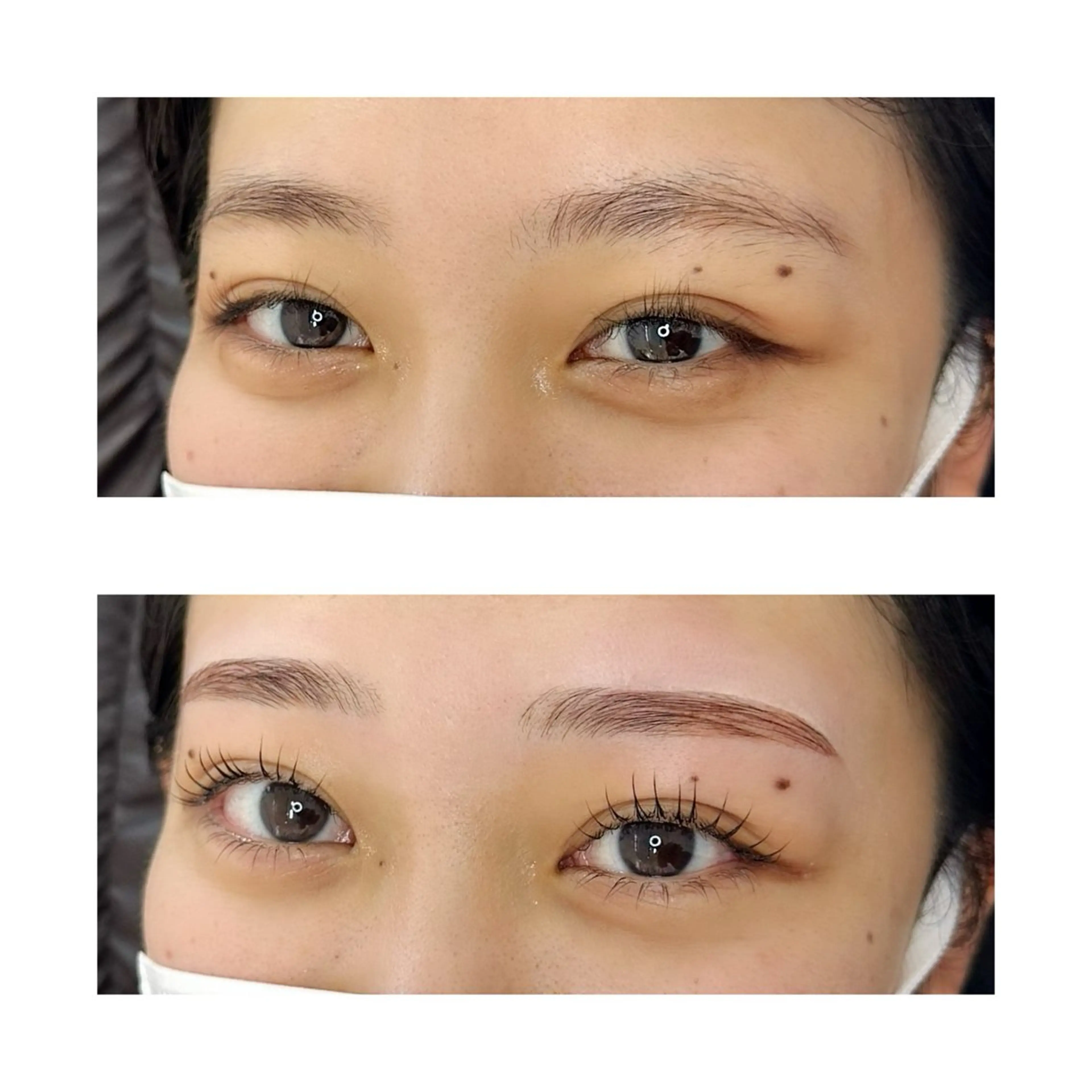 🌷10月限定🌷 ※日程変更不可※キャンセル不可 まつパ上下+眉wax(間引き、カット) 14,800⏩3,000の写真