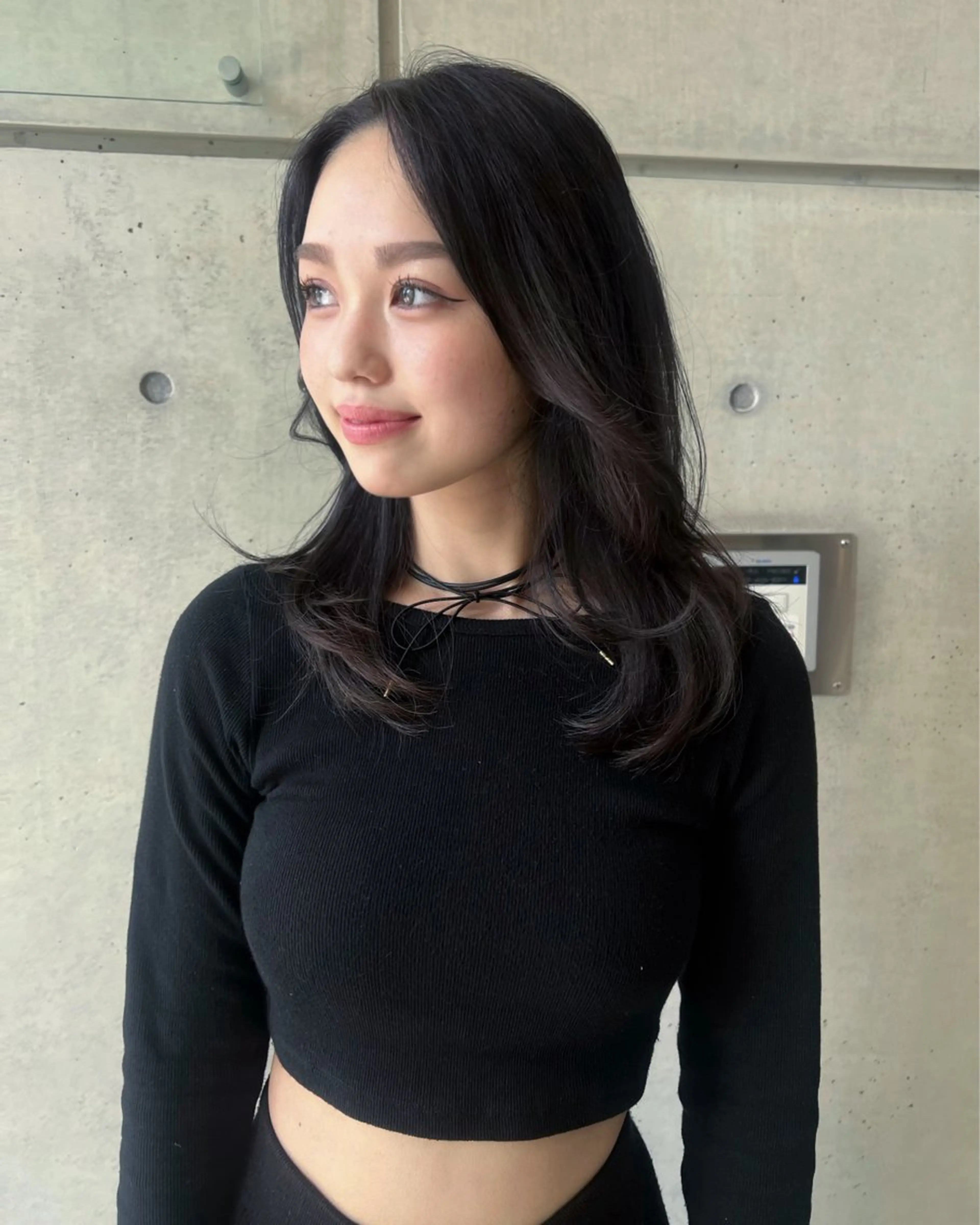 ロング レイヤーカット 名古屋美容室 Sopiリナのヘアスタイル