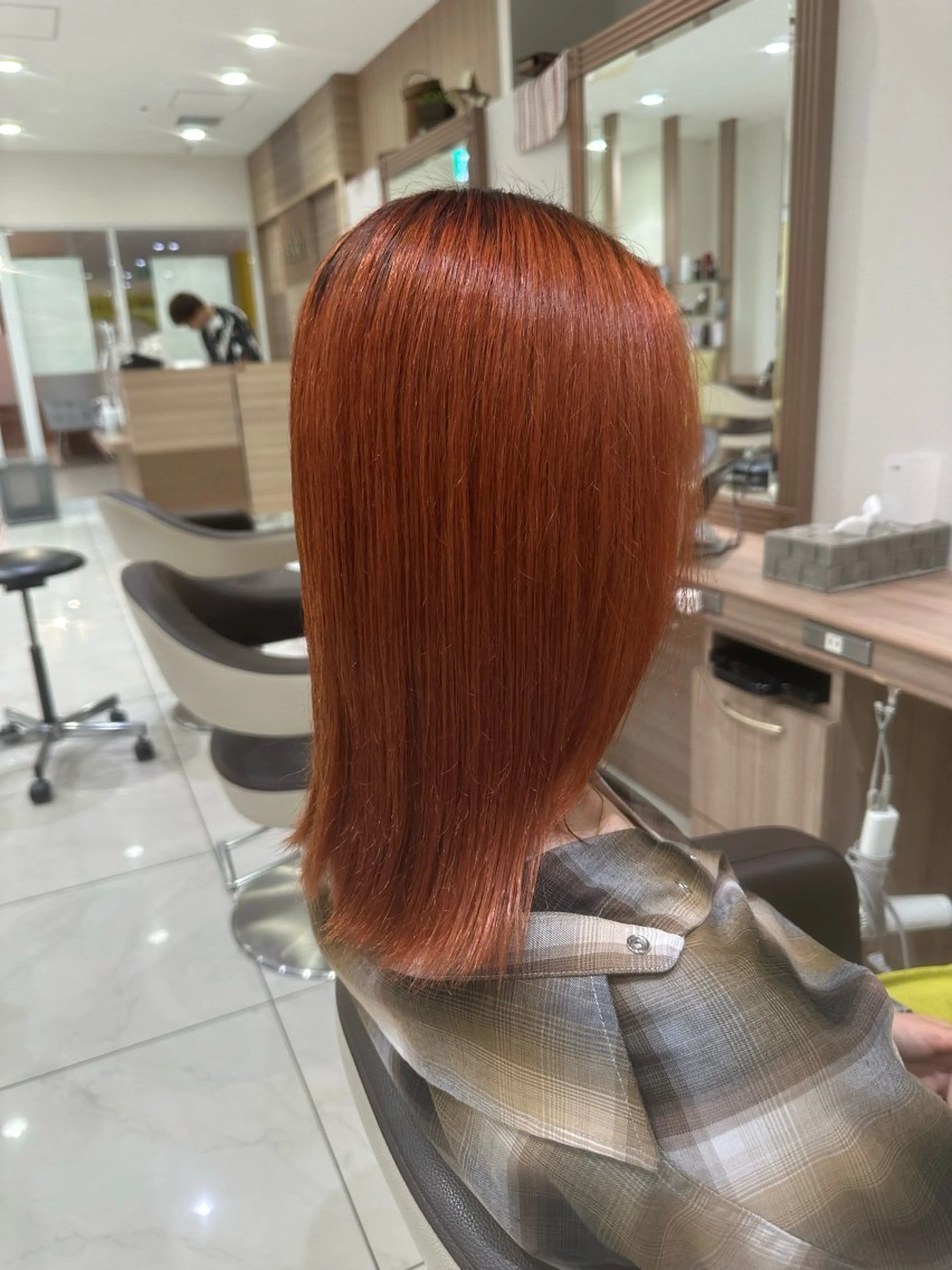 [新規限定]ダメージレス🌟ダブルカラー(ブリーチ無し)＋ブローの写真