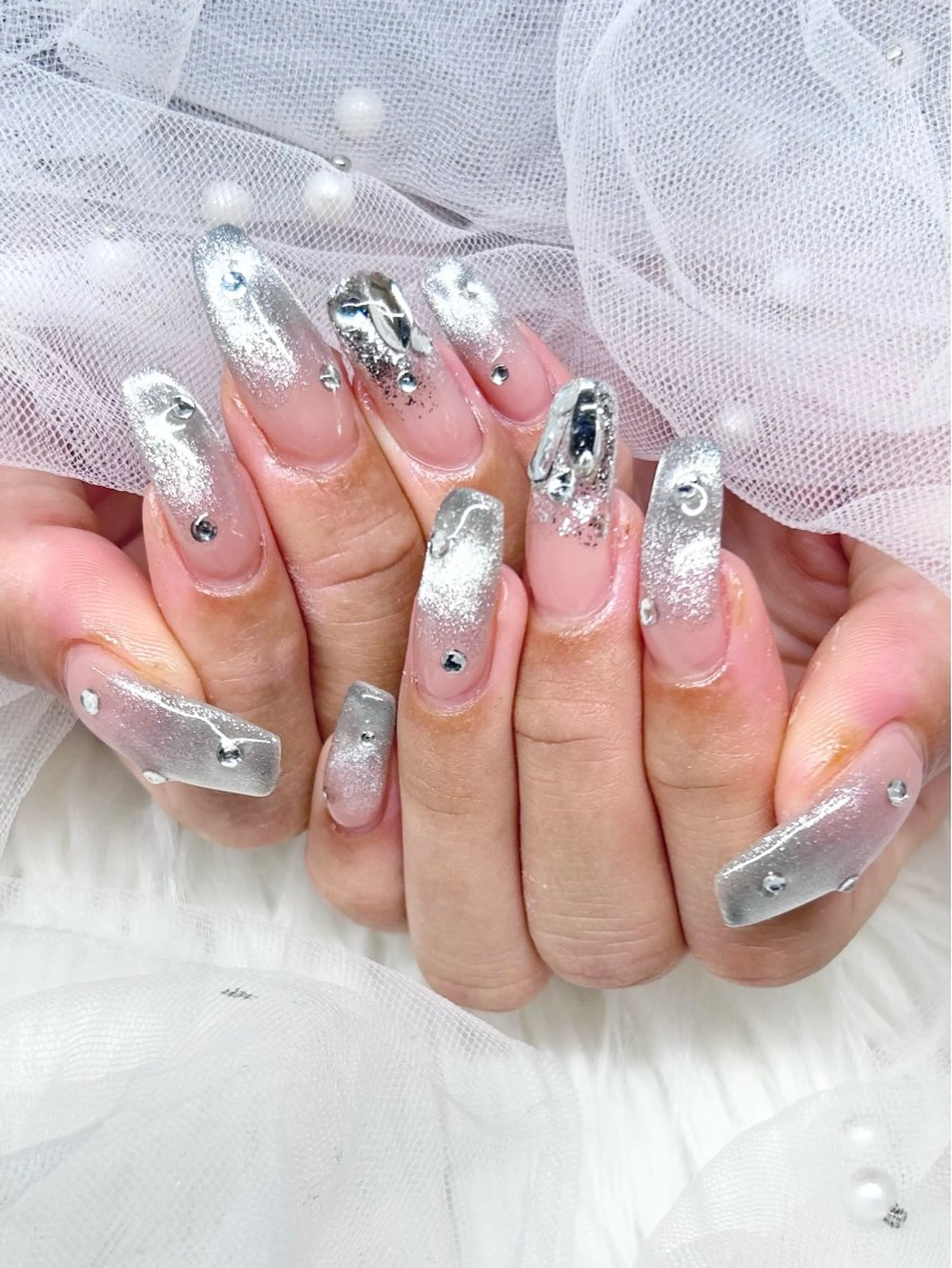 ネイル ハンドネイル Lumo所属・めろち ちゃんのネイルデザイン