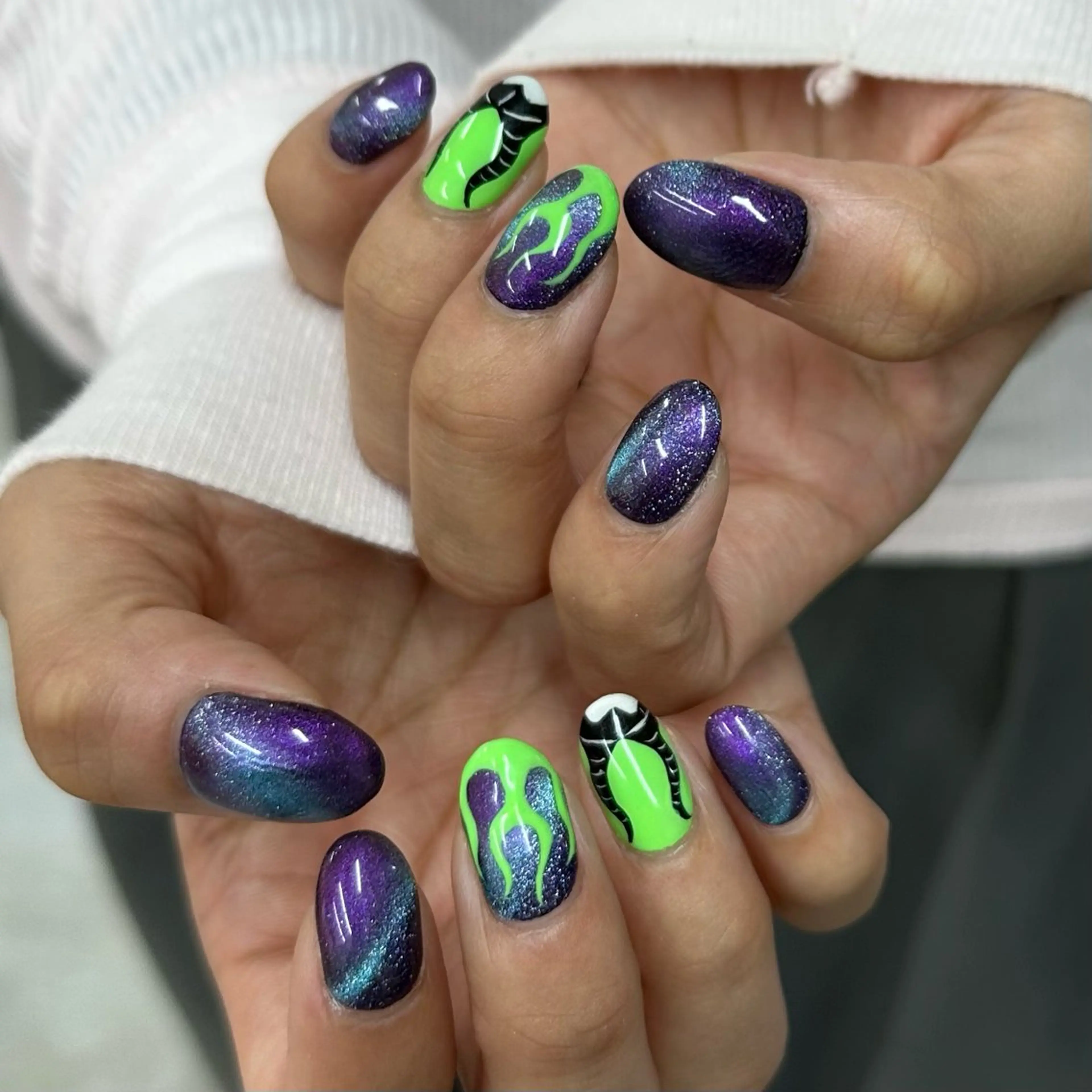 ネイル ハンドネイル フットネイル YukaRyu /個性派デザインのネイルデザイン