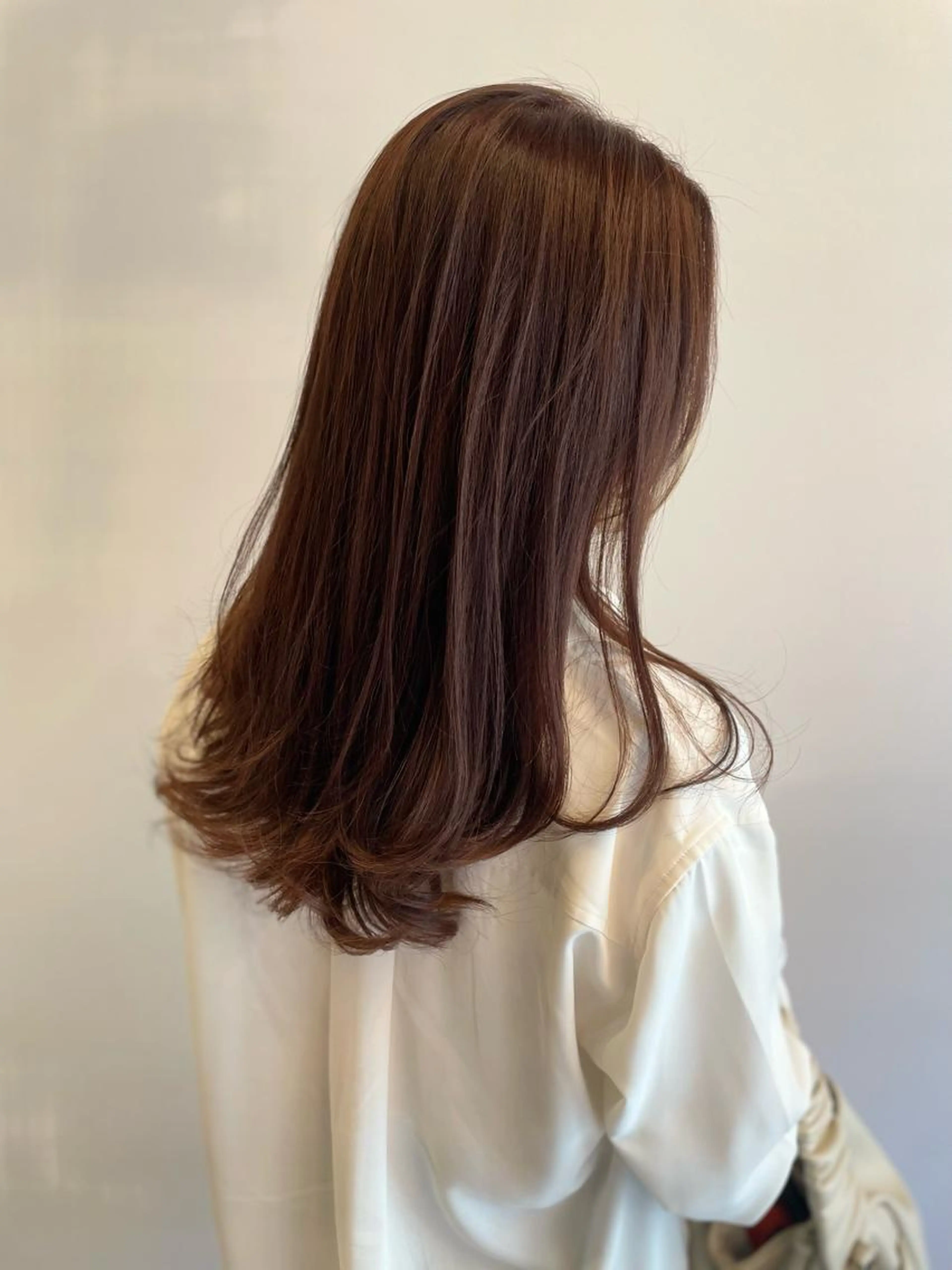 🟠カット＋フルカラー(シャンプー・ブロー込)の写真