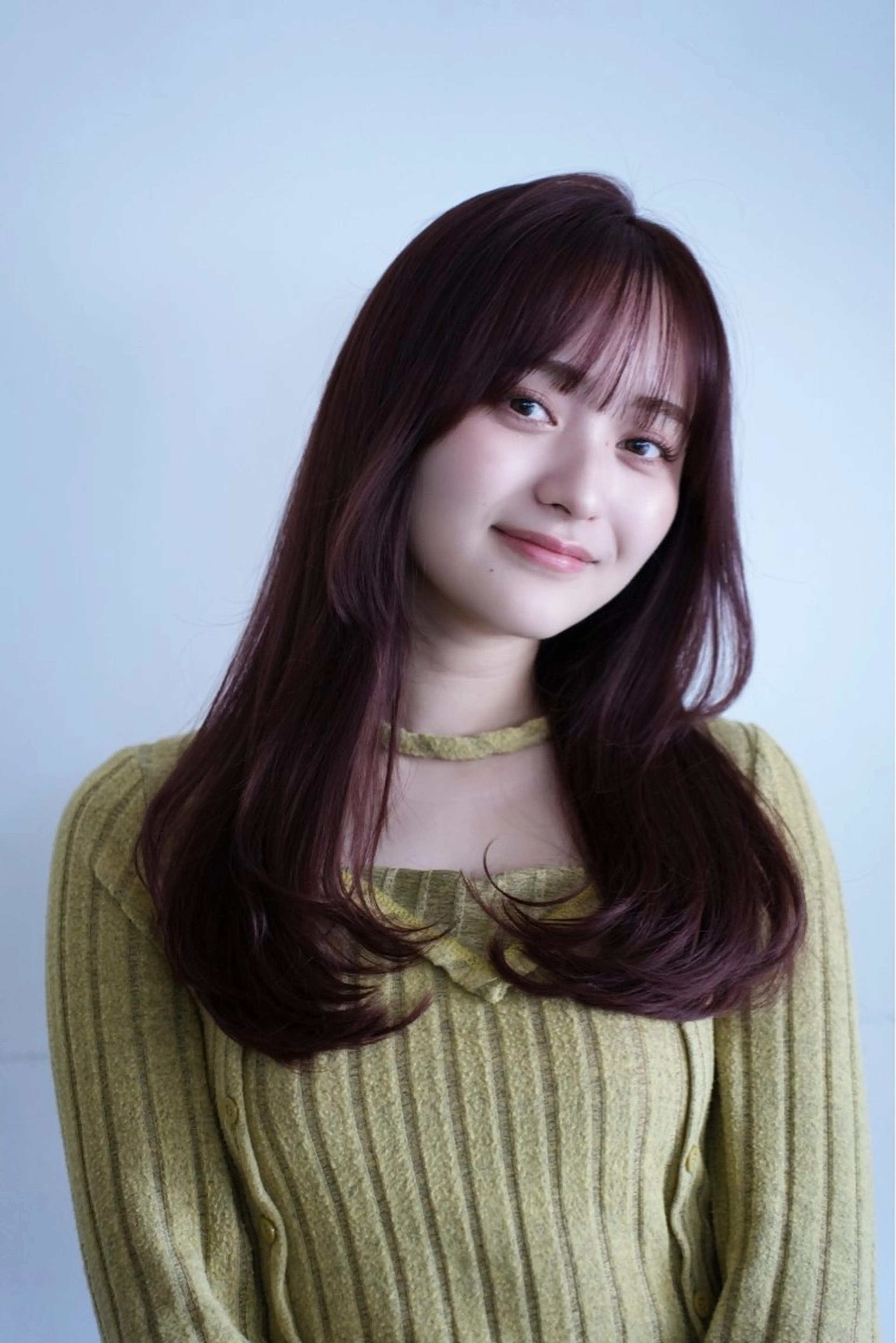 ロング カラー レイヤーカット 🌷KARIN/ ショート、メンズ🍃のヘアスタイル