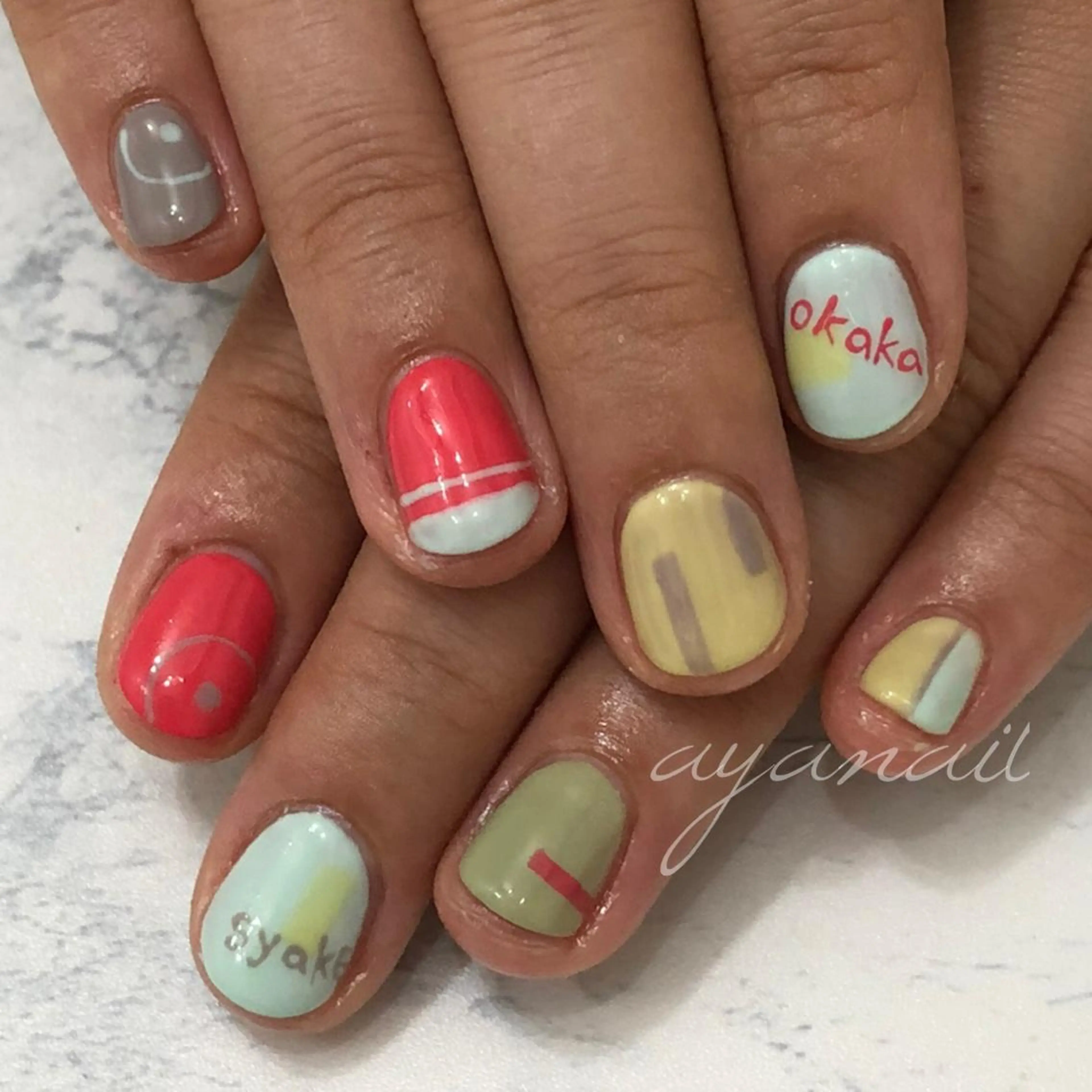 ネイル アートネイル recette-ルセット-(美容室H.A.Co内)所属・OISHI .Aのネイルデザイン