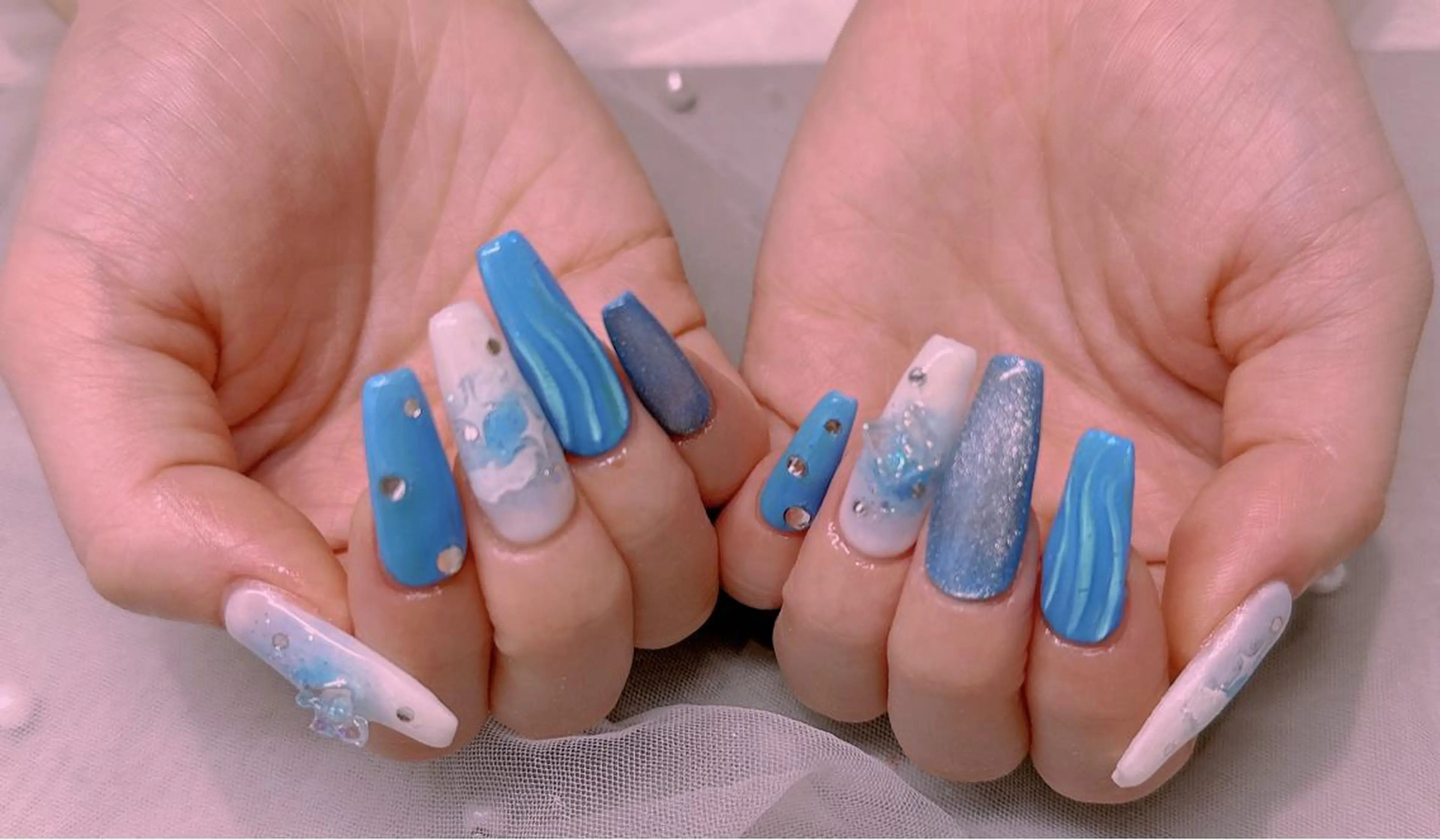 ネイル 長さだし専門店 M2 rikaのネイルデザイン