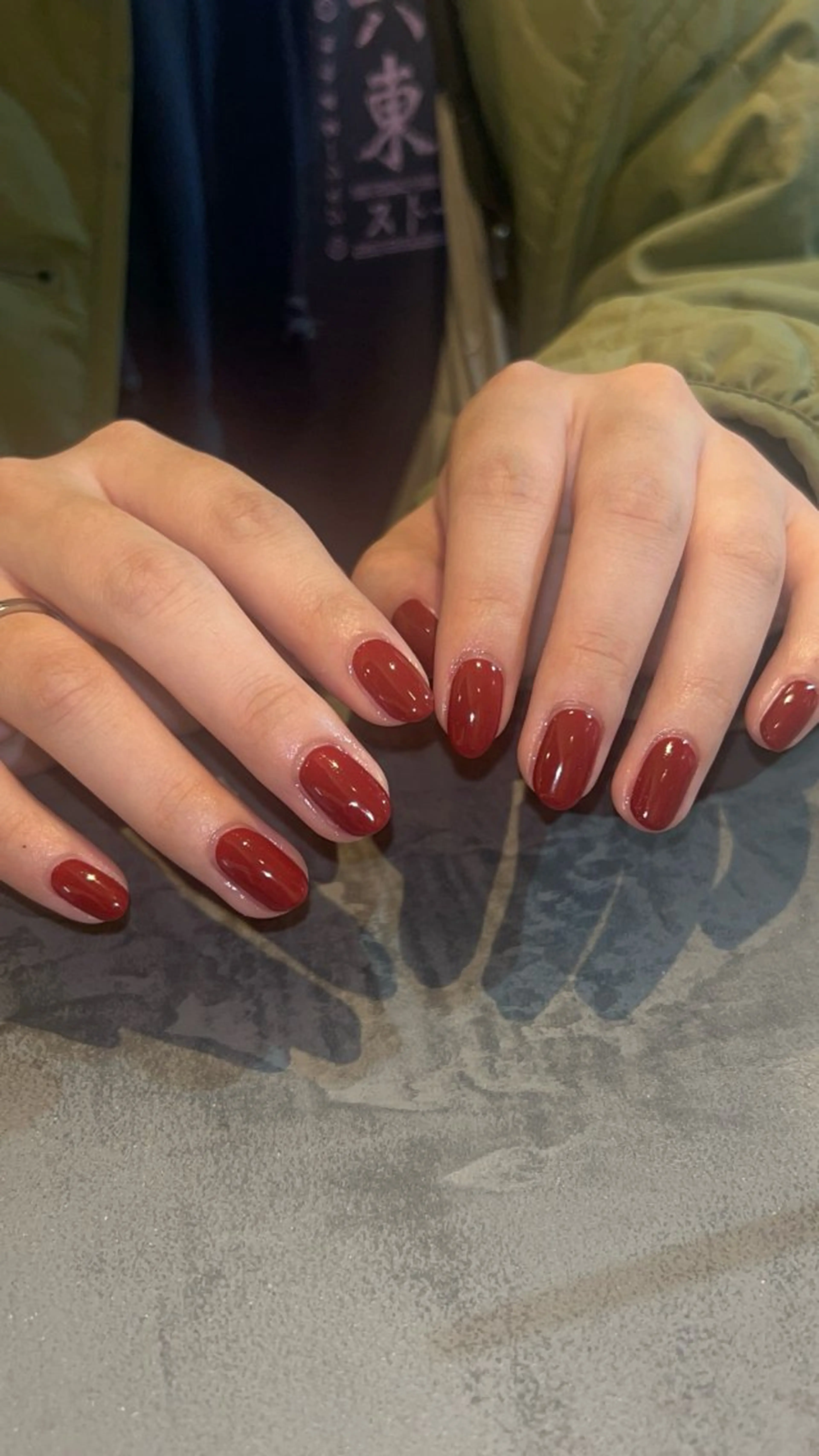 ネイル ワンカラーネイル plume. noaのネイルデザイン