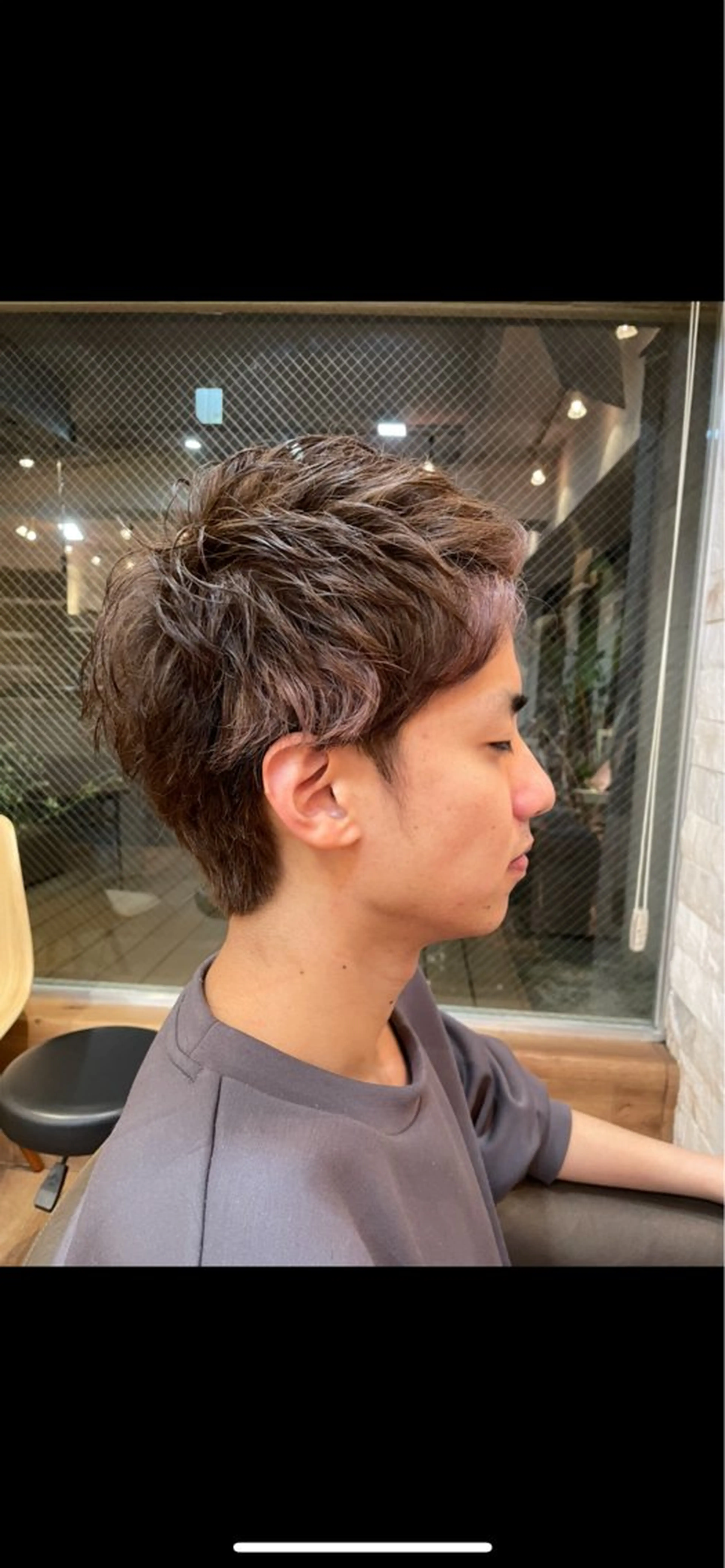 カラー メンズ 西村 友佑のヘアスタイル