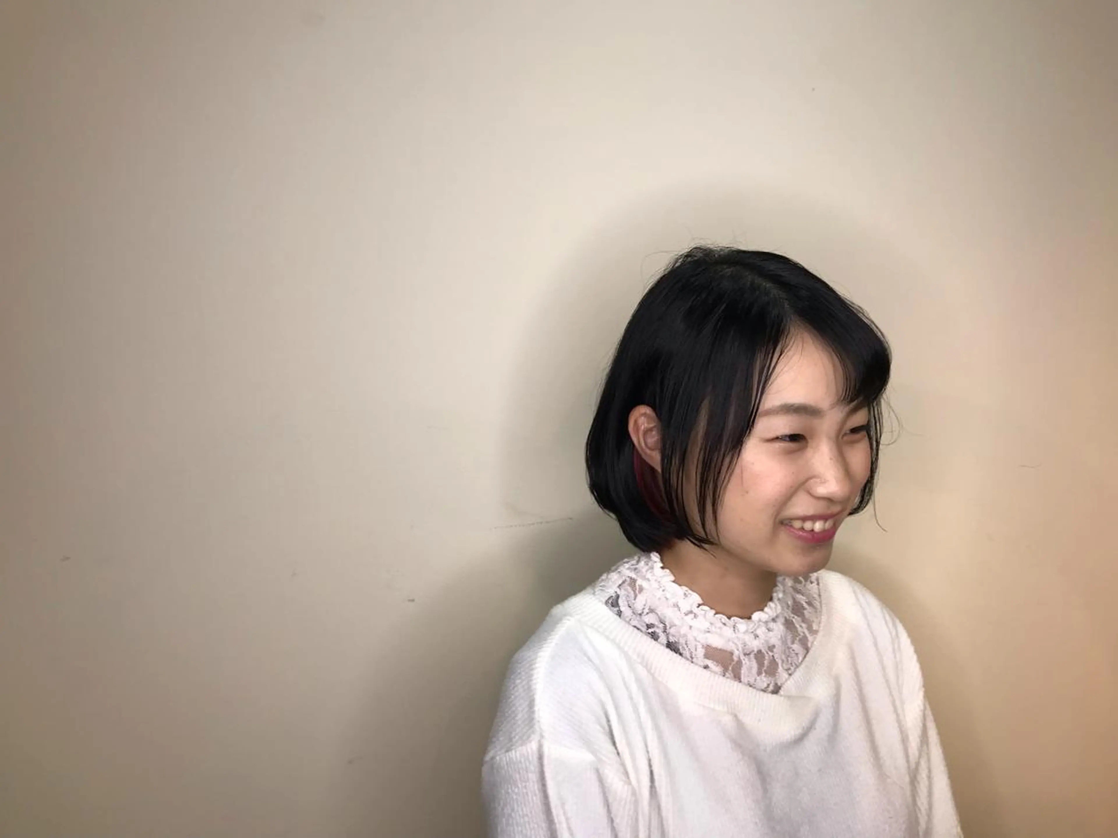 ミディアム ボブ 小杉輝/ショート /艶カラー✨のヘアスタイル