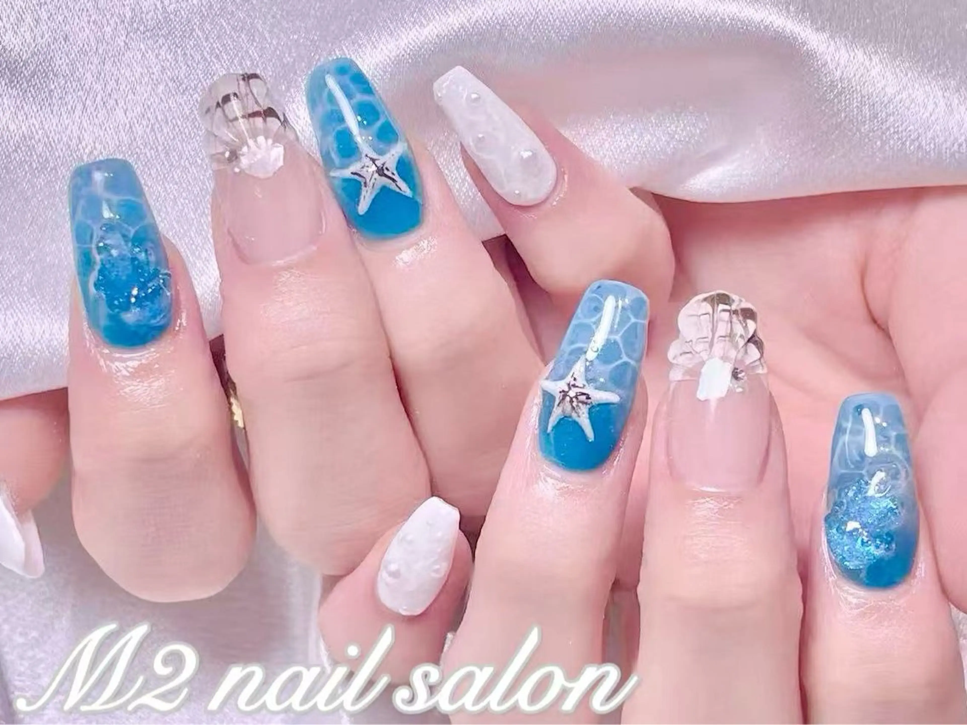 ネイル 長さだし専門店 M2　rikaのネイルデザイン