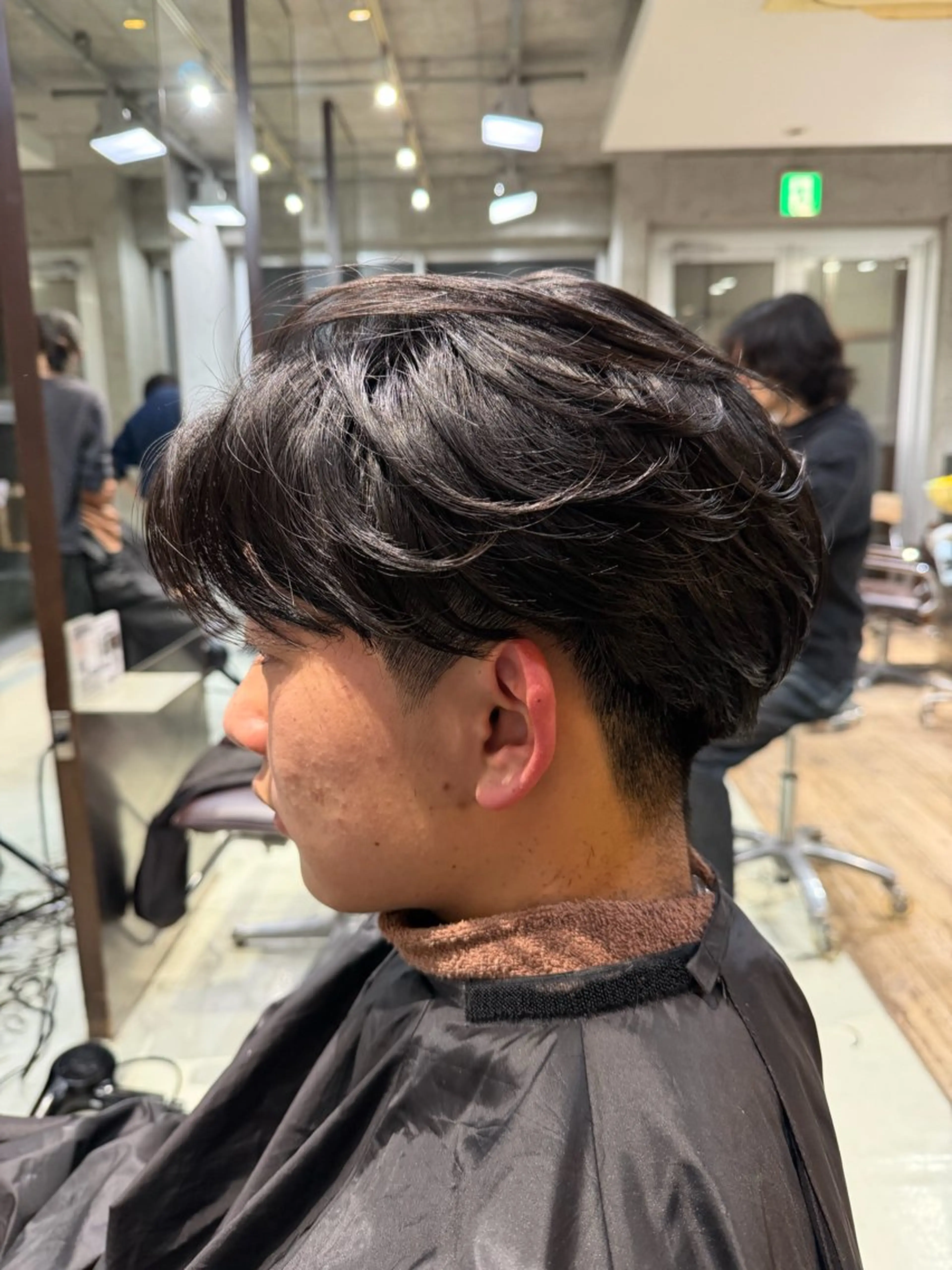 ショート パーマ カット パーマ fifthパーマ特化 ユウリのヘアスタイル