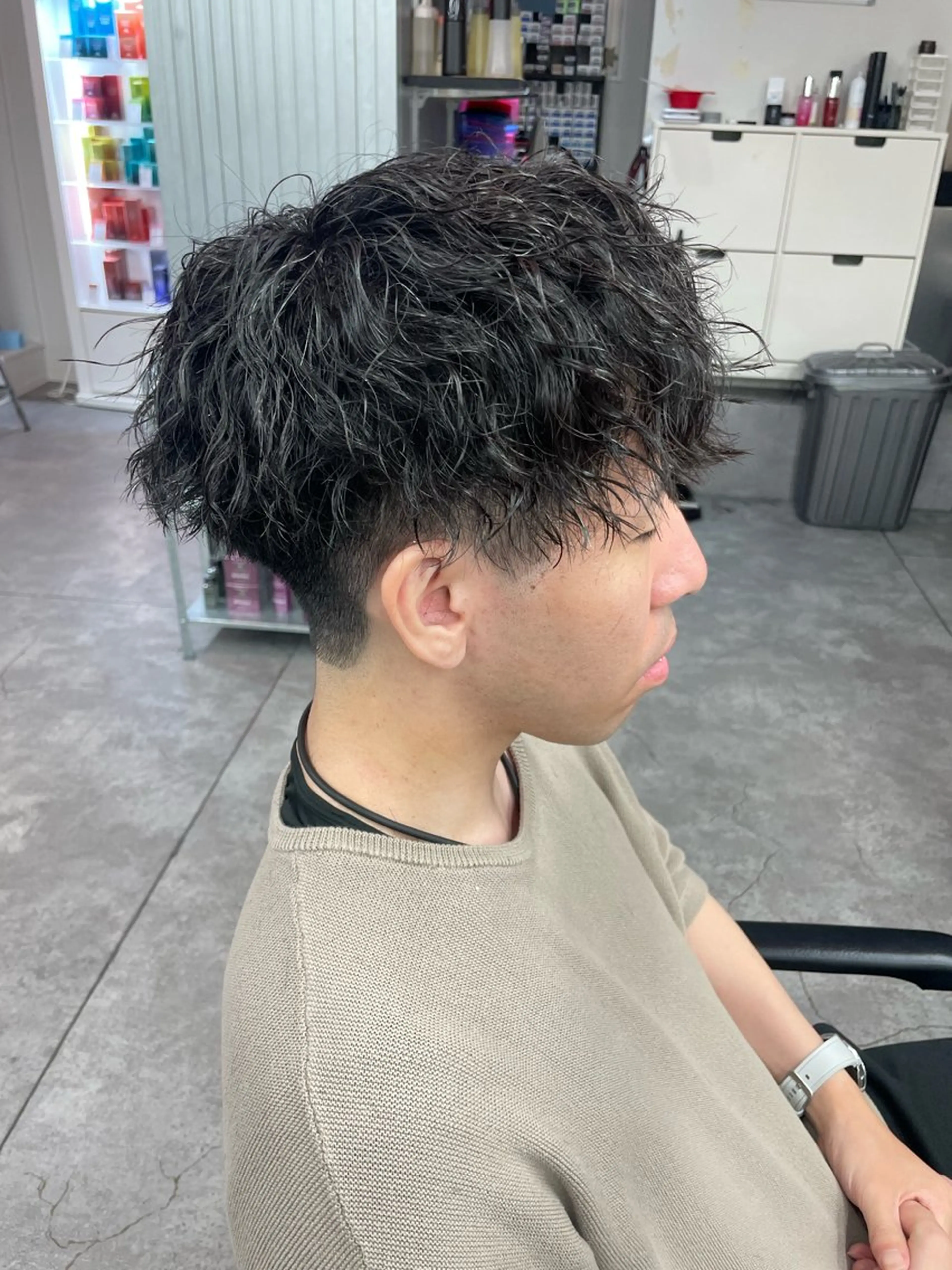 パーマ メンズ カット パーマ 町田エリアＮｏ．１/ パーマ特化/太田京希のヘアスタイル