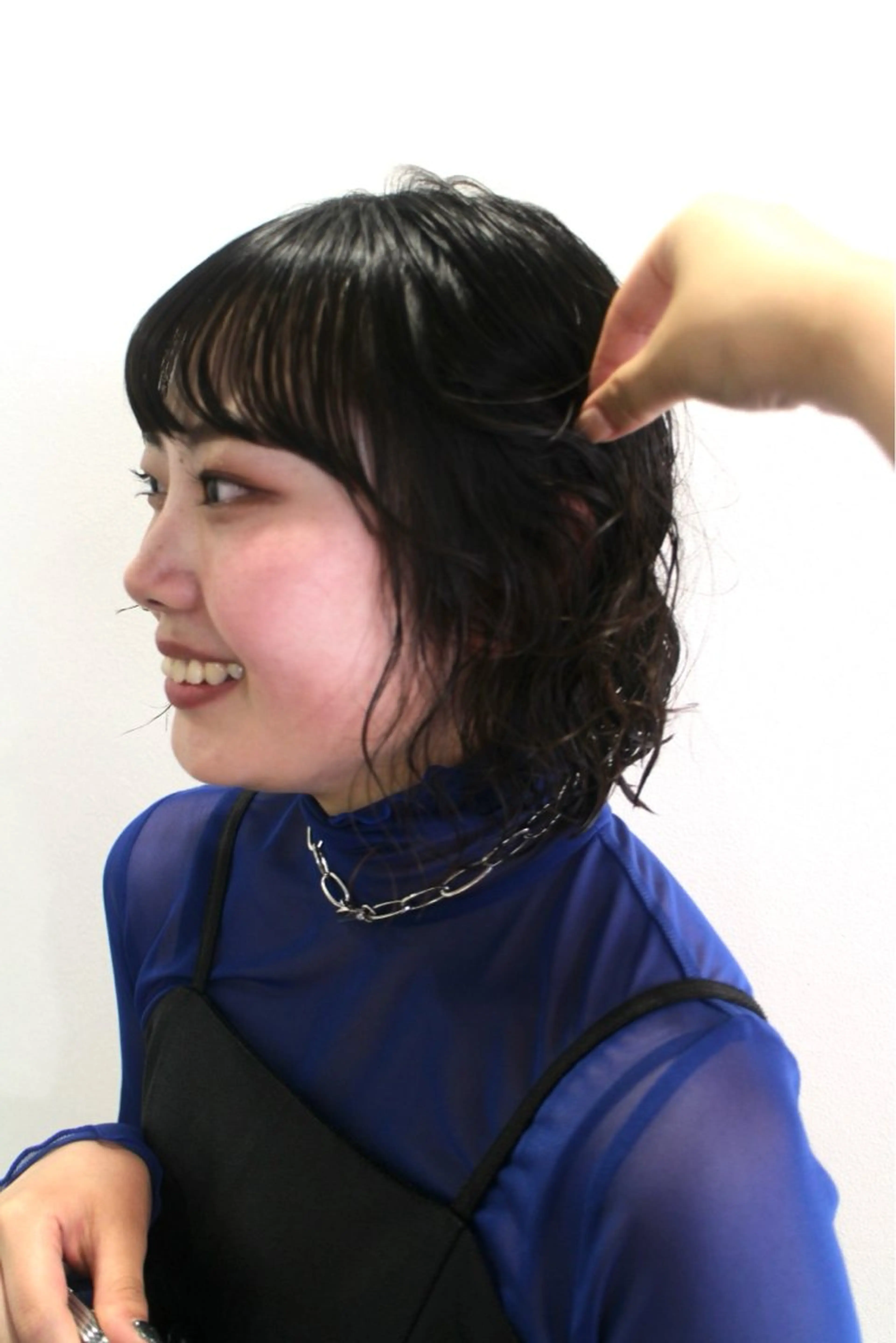 ショート パーマ カーリーパーマ/ 透明ｶﾗｰ/MIKUのヘアスタイル