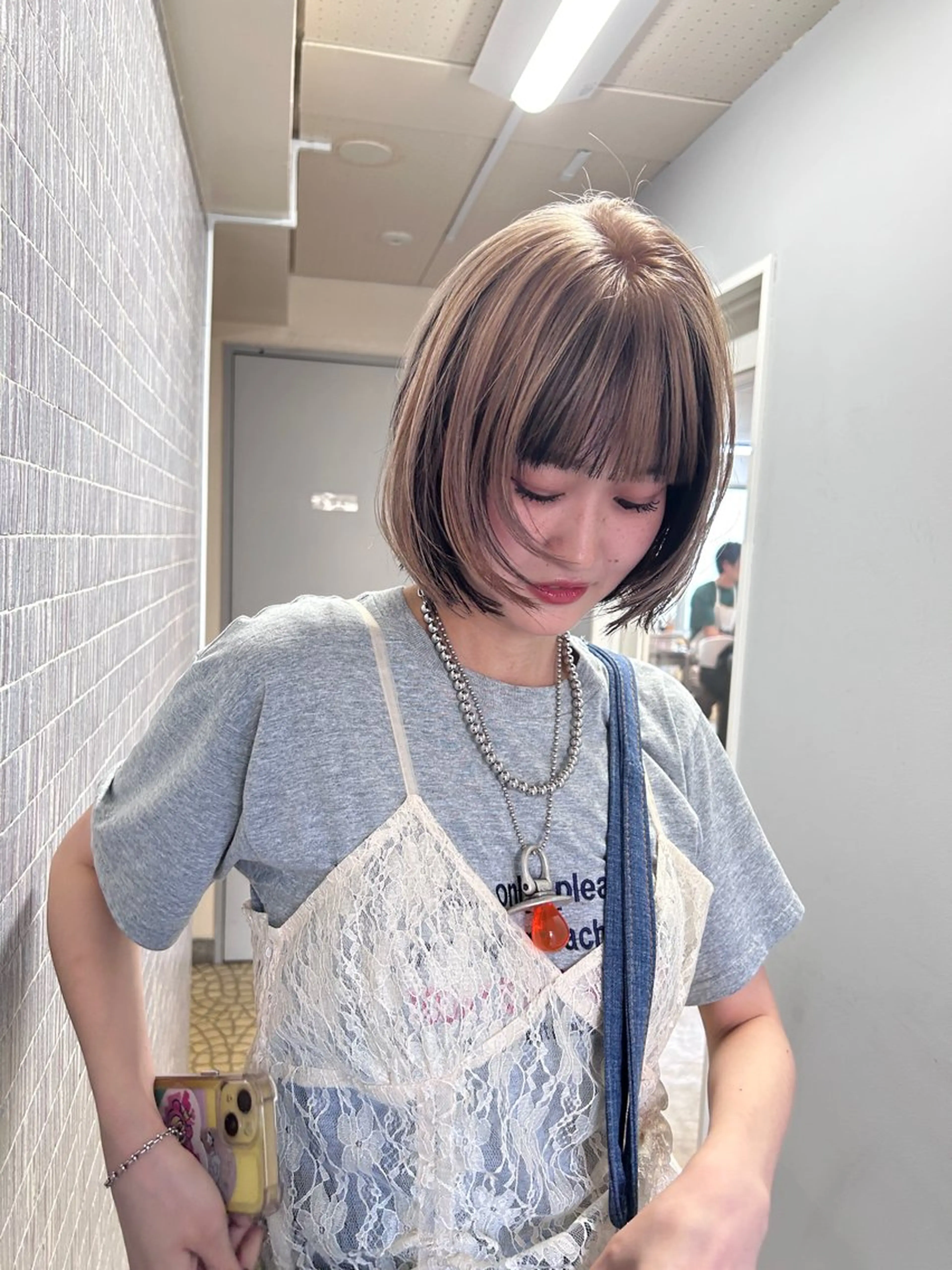 ミディアム ヘアカラー STAN WOOD所属・似合わせcut 🔥yutakaのヘアスタイル