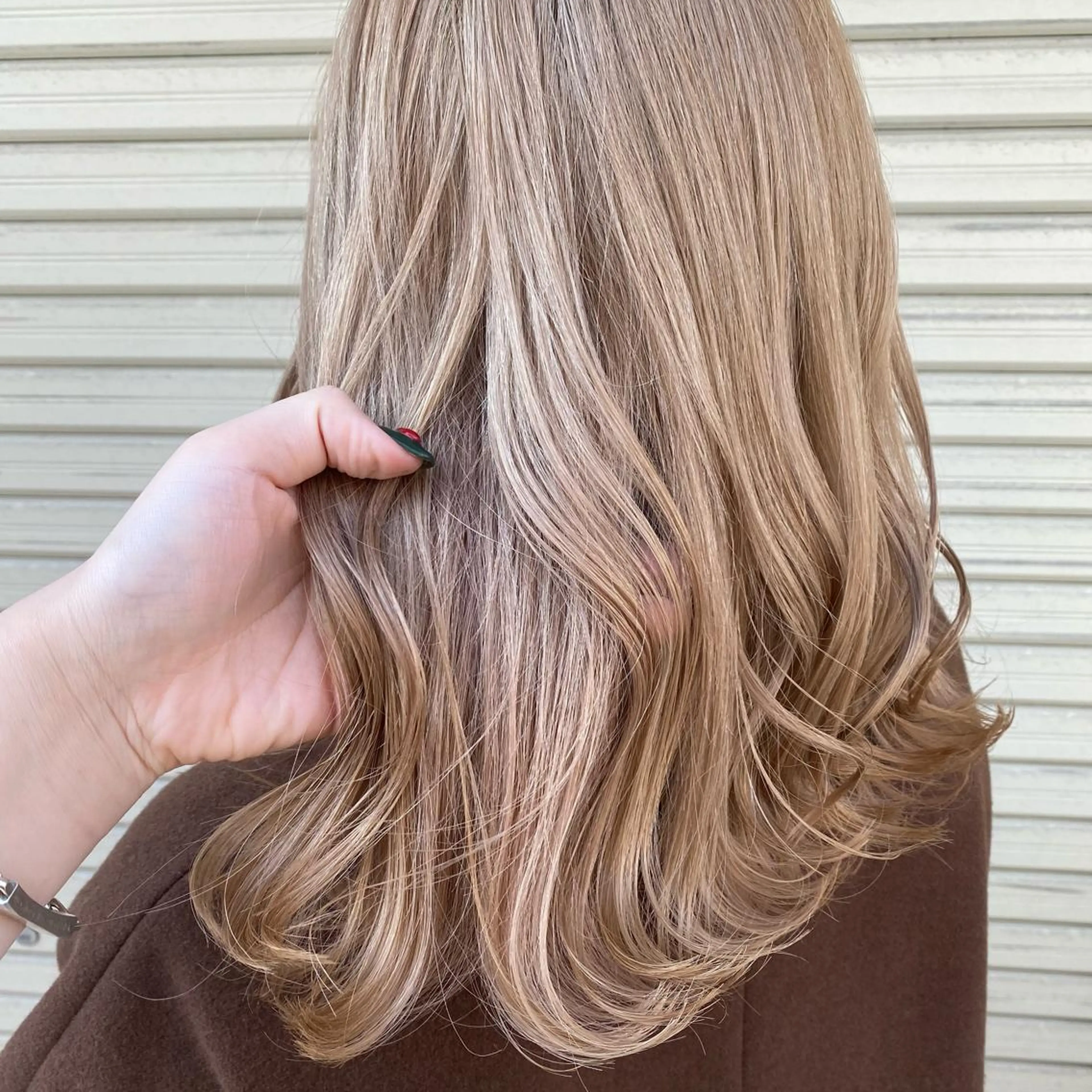 セミロング カラー カット ヘアカラー トリートメント 枚方 tomee 🦋南部　しほ🦋のヘアスタイル