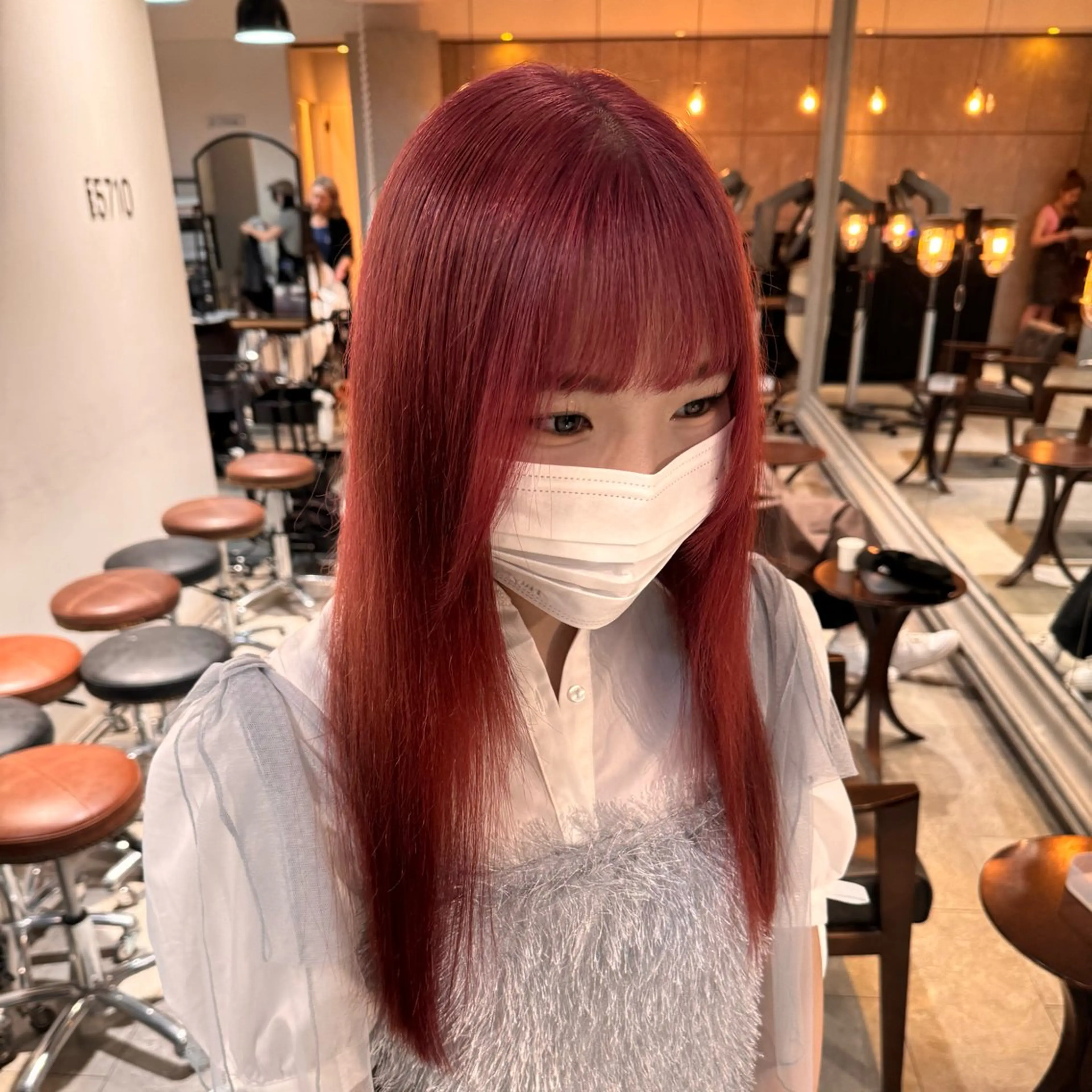 ロング カラー 透明感🎀艶髪 💞まいか🎶のヘアスタイル