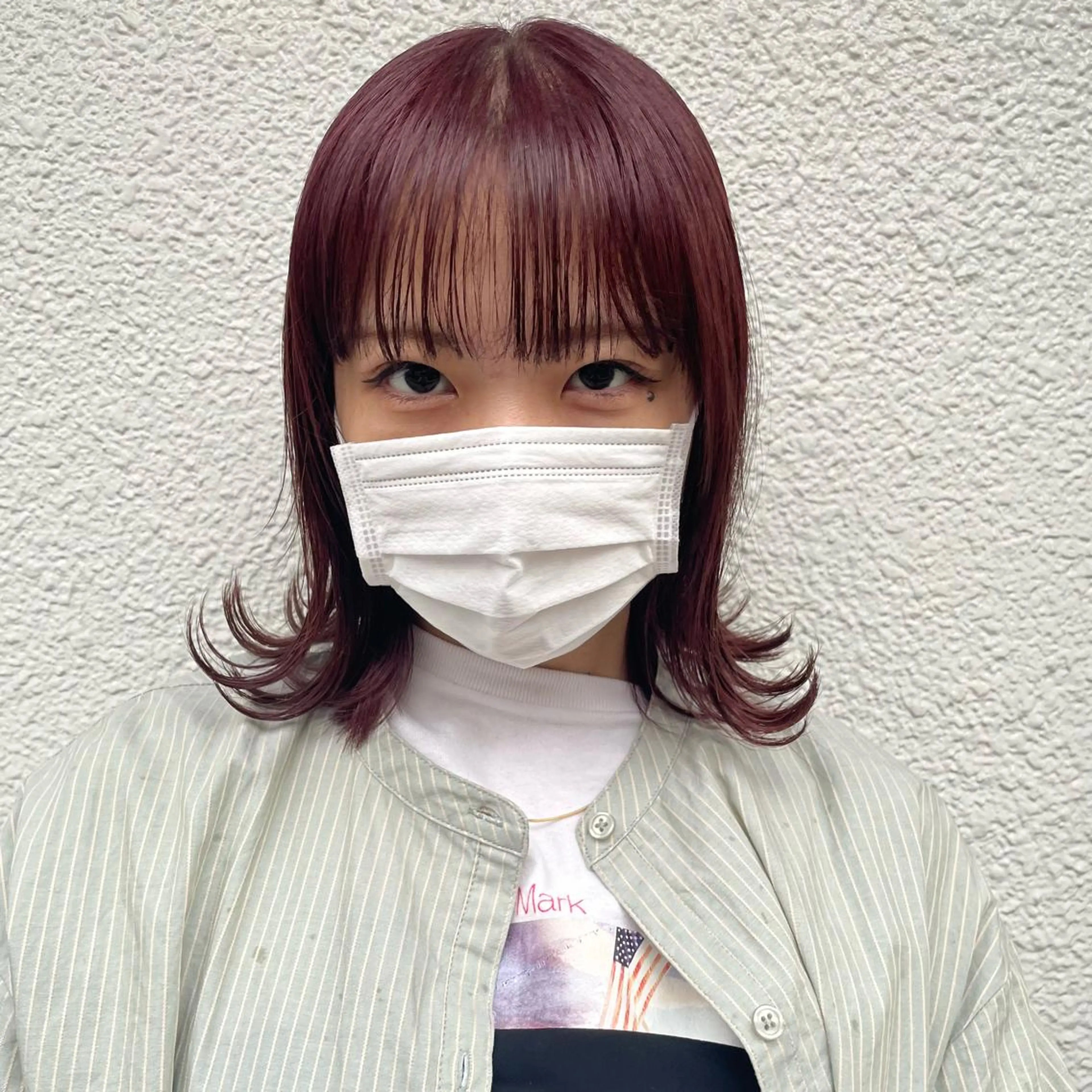 ミディアム カラー ベージュカラー ピンクカラー ピンクベージュ ブリーチ/レイヤー 💙ayame💙のヘアスタイル