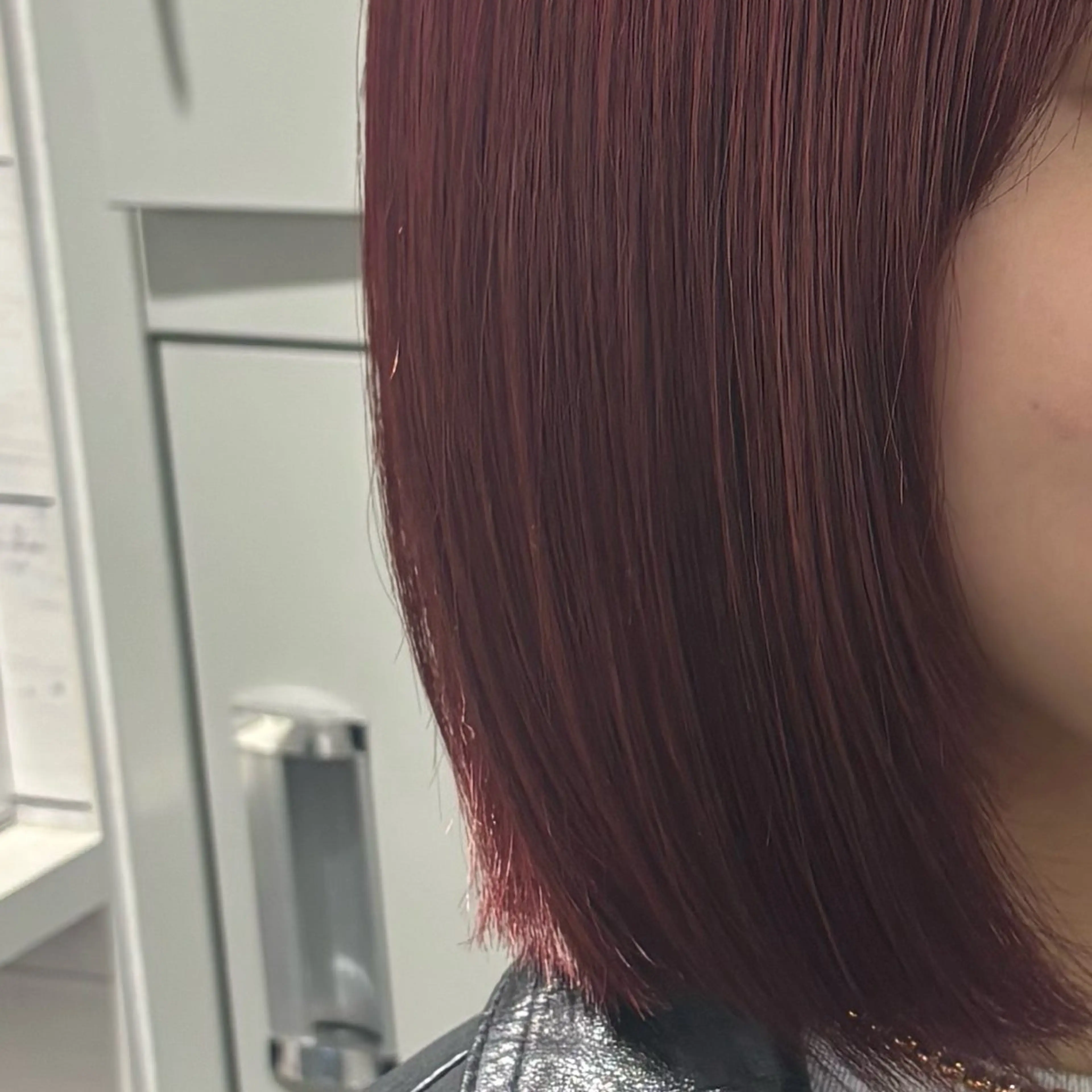 ミディアム カラー 髪質改善ストレート /暖色カラー🎀🪞のヘアスタイル