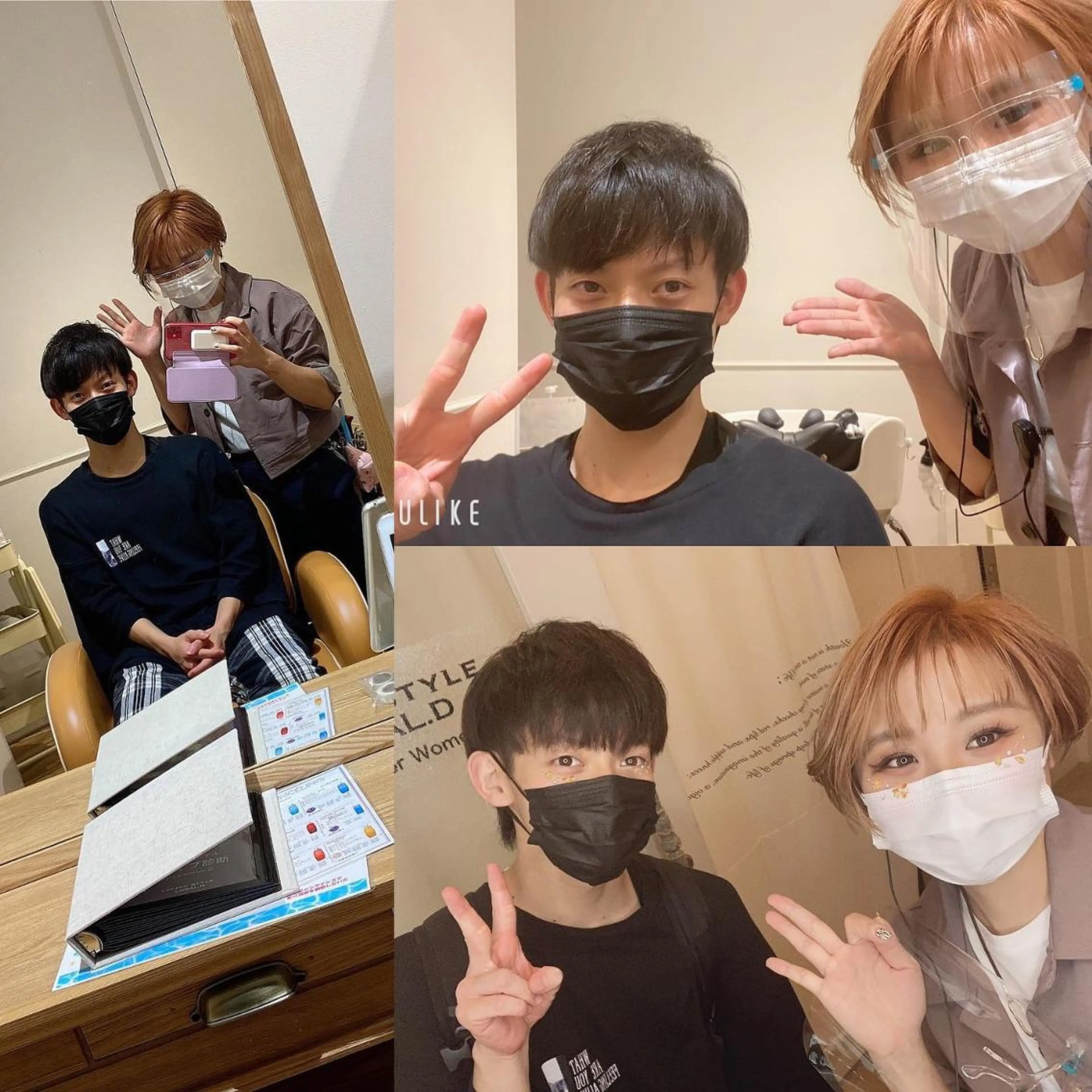 ショート カラー メンズ キッズ ショートボブ メンズショート ボブ ショートヘア ✂︎ショート、ボブ、 レイヤー🩵YUMIのヘアスタイル