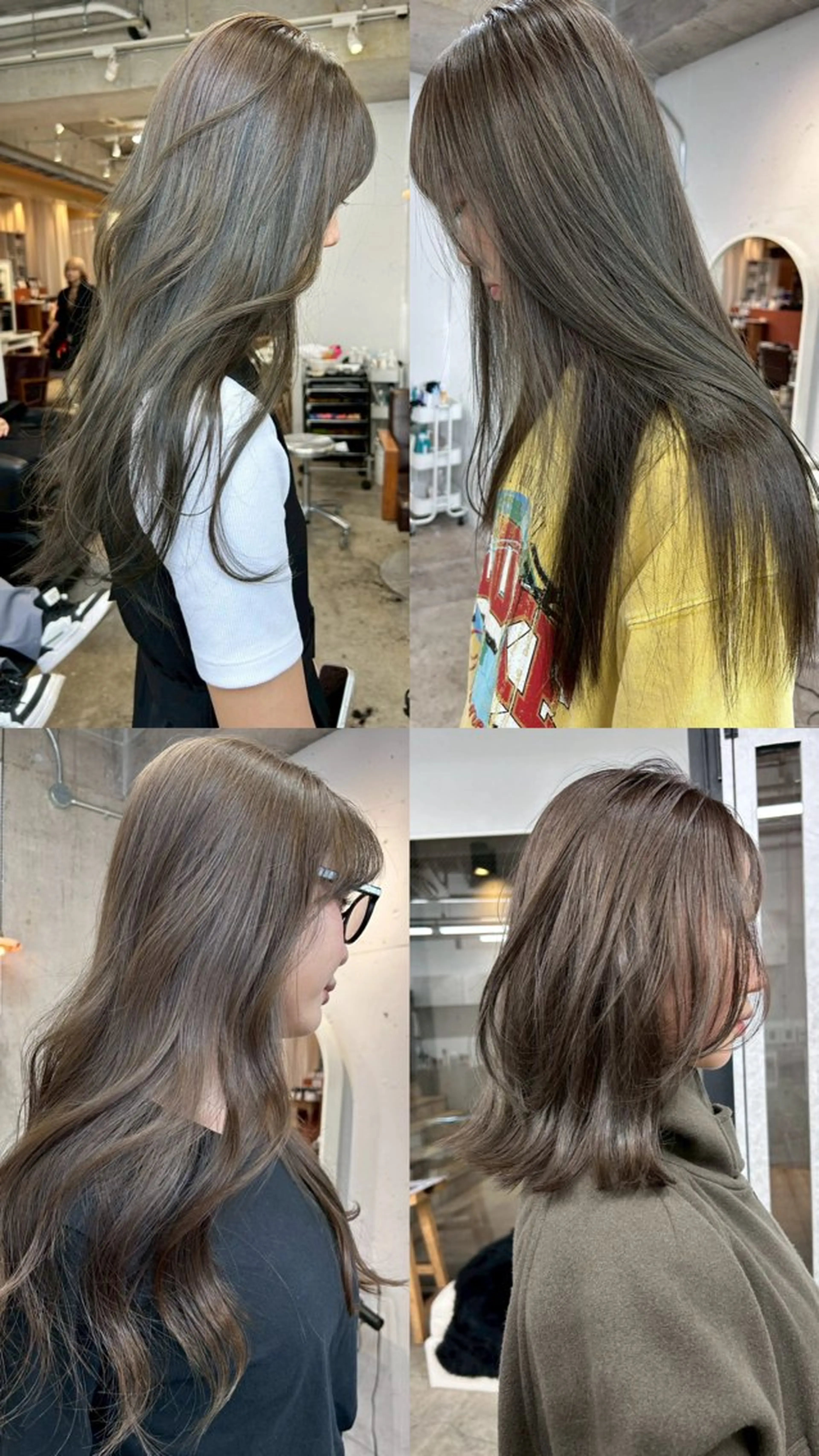 初回限定✨ブリーチなしダブルカラー＋毛先カット＋(MILBON treatment)(ケア剤+¥3000or¥5000)の写真