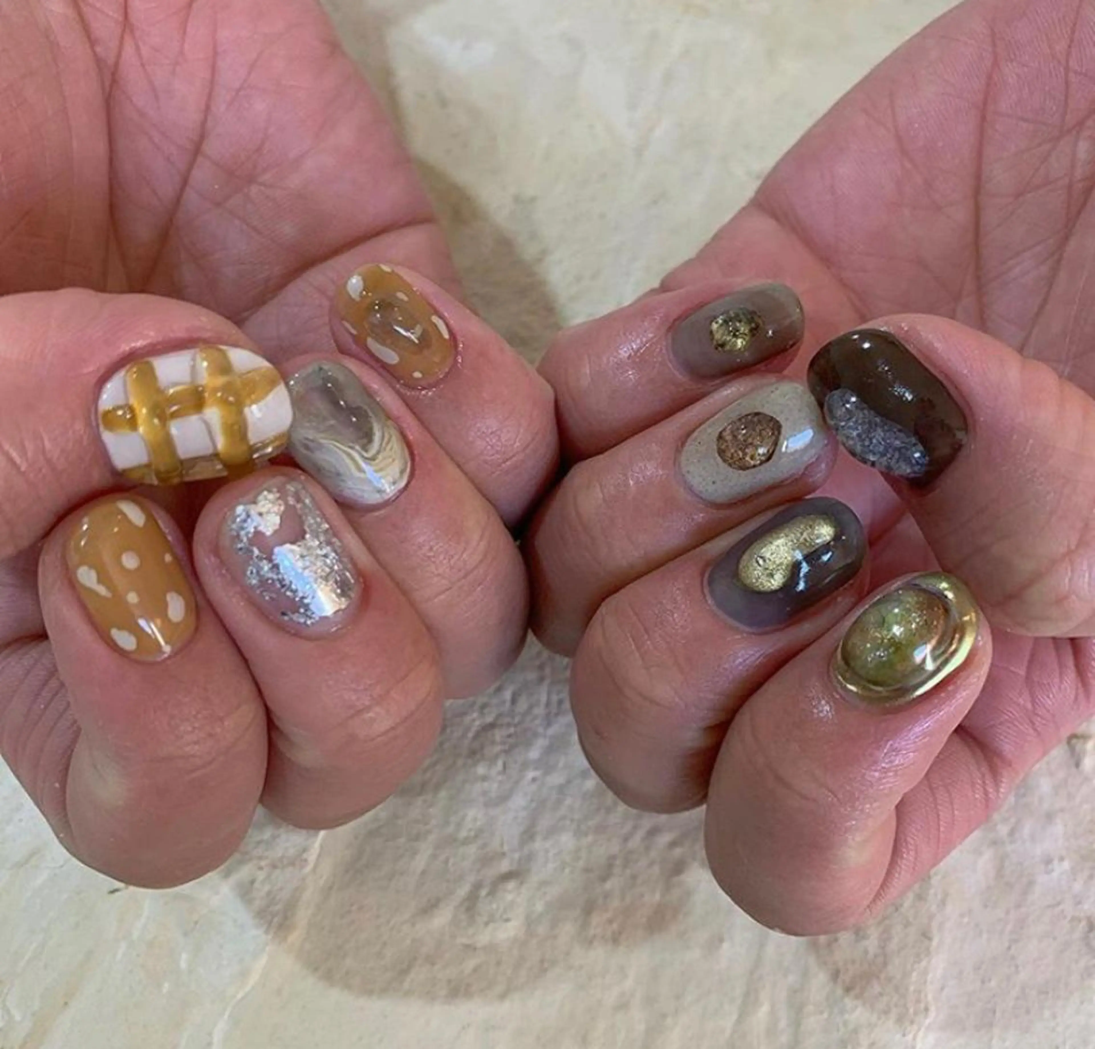 カラー ネイル musee art所属・Musee art 亀戸店のネイルデザイン