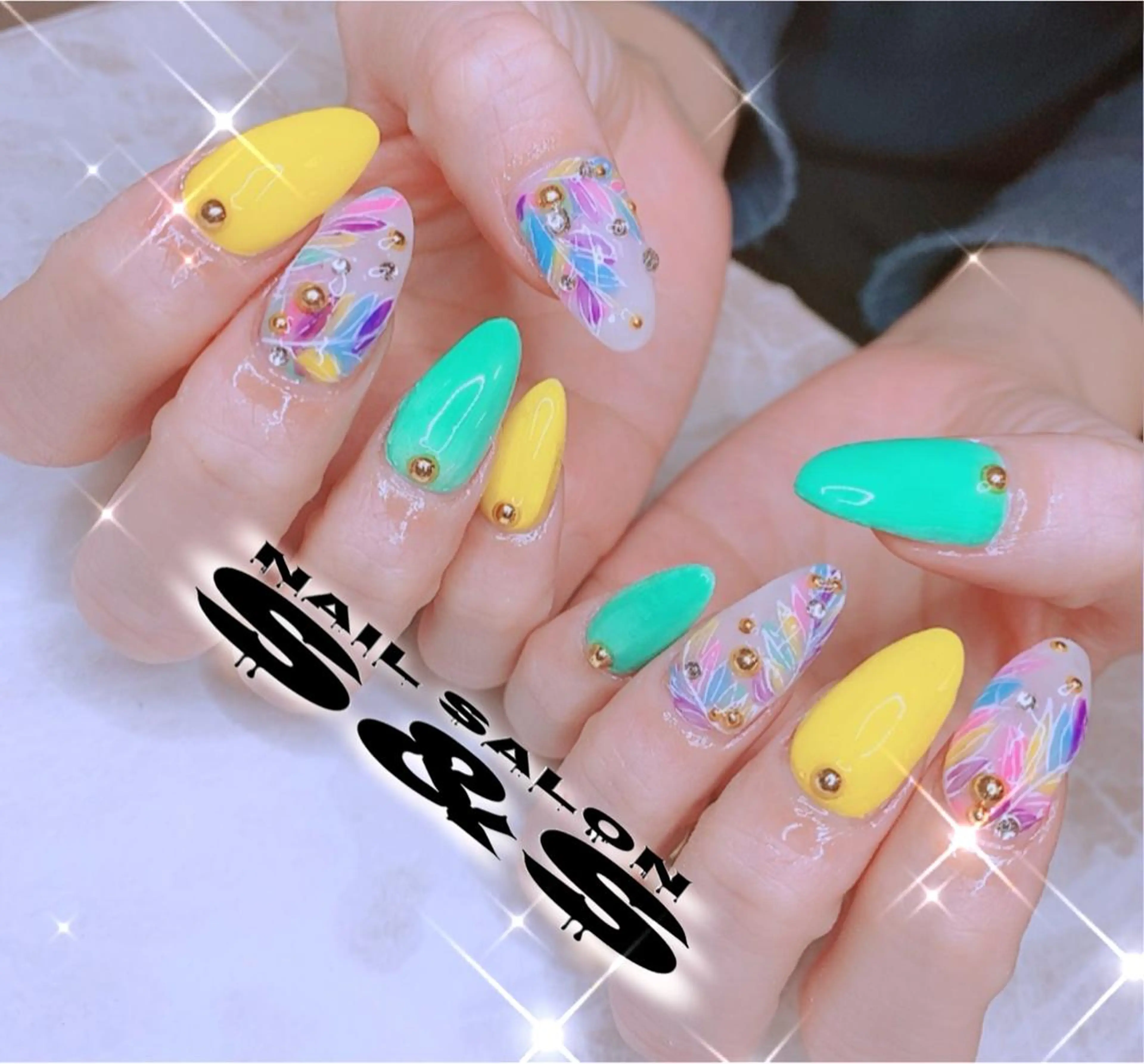 ネイル 長さ出し メンズネイル 持ち込み スカルプネイル S&S 村田小百合のネイルデザイン