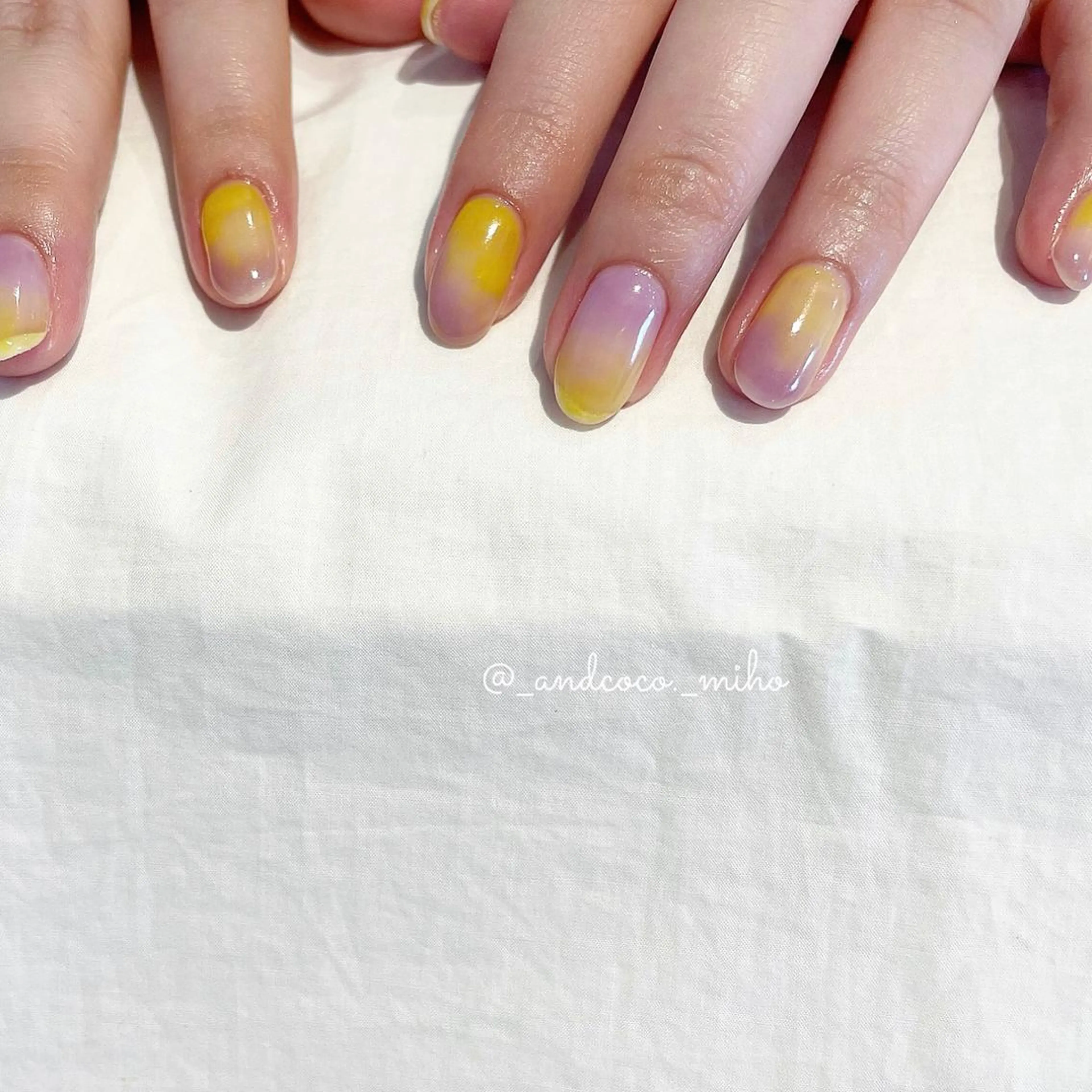 ネイル ハンドネイル I'm Me.所属・Nailist〻 mihoのネイルデザイン