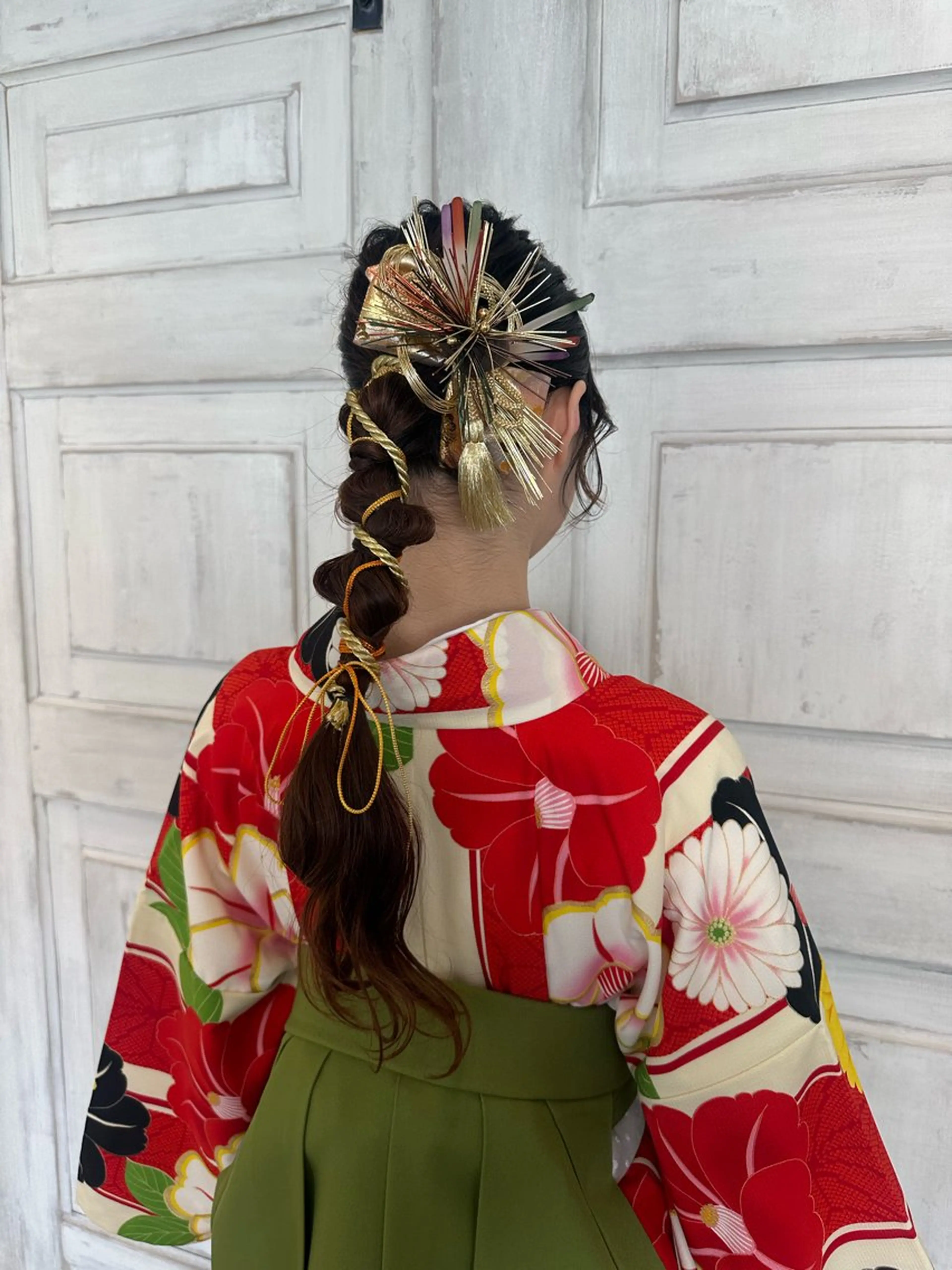 ロング 卒業式のヘアスタイル メンズカット/パーマ 👟黒田紗名👟のヘアスタイル