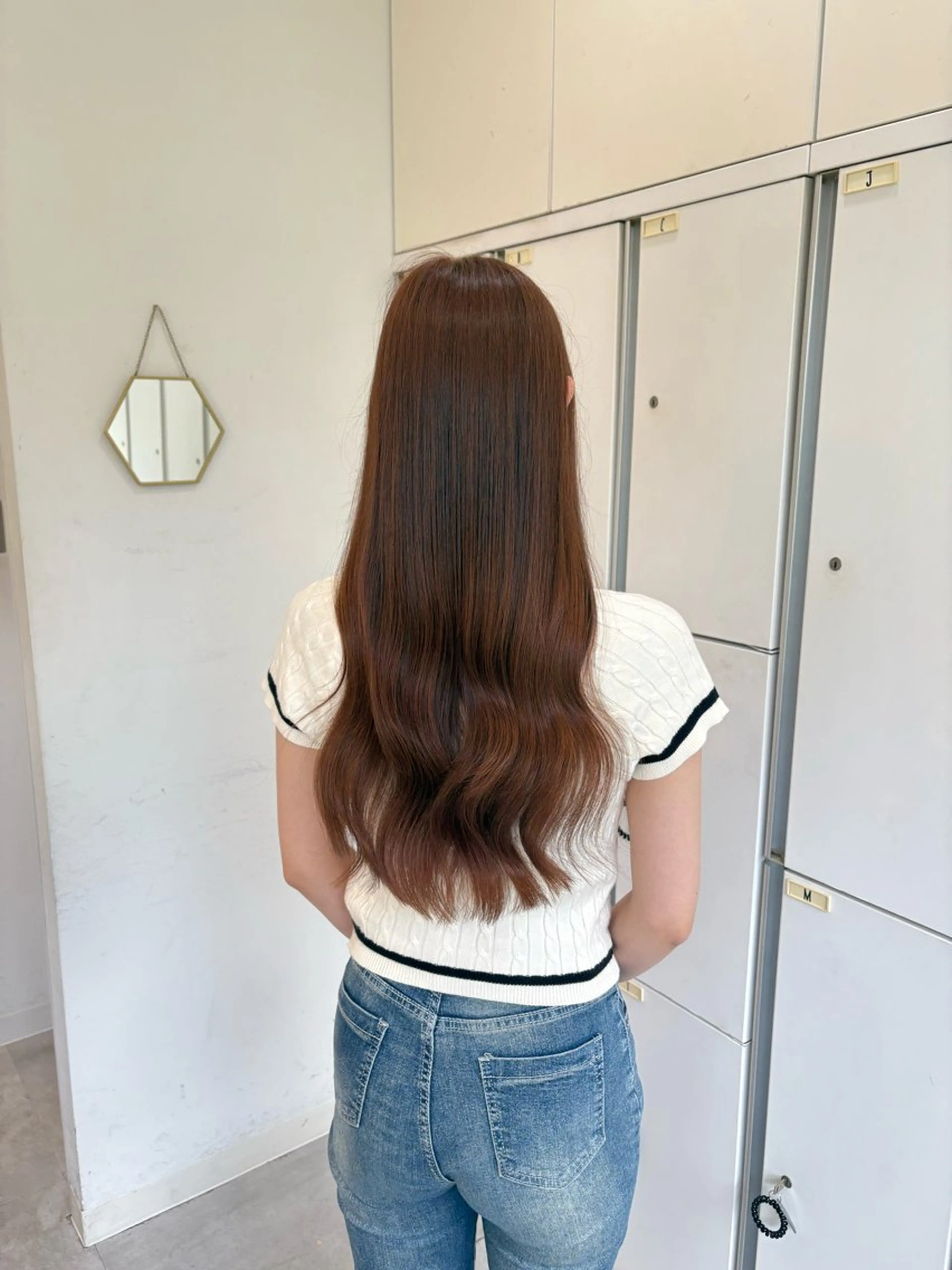 ロング カラー カット ヘアカラー トリートメント 🫧松尾彩舞樹🫧 アレンジ/艶カラー✨のヘアスタイル