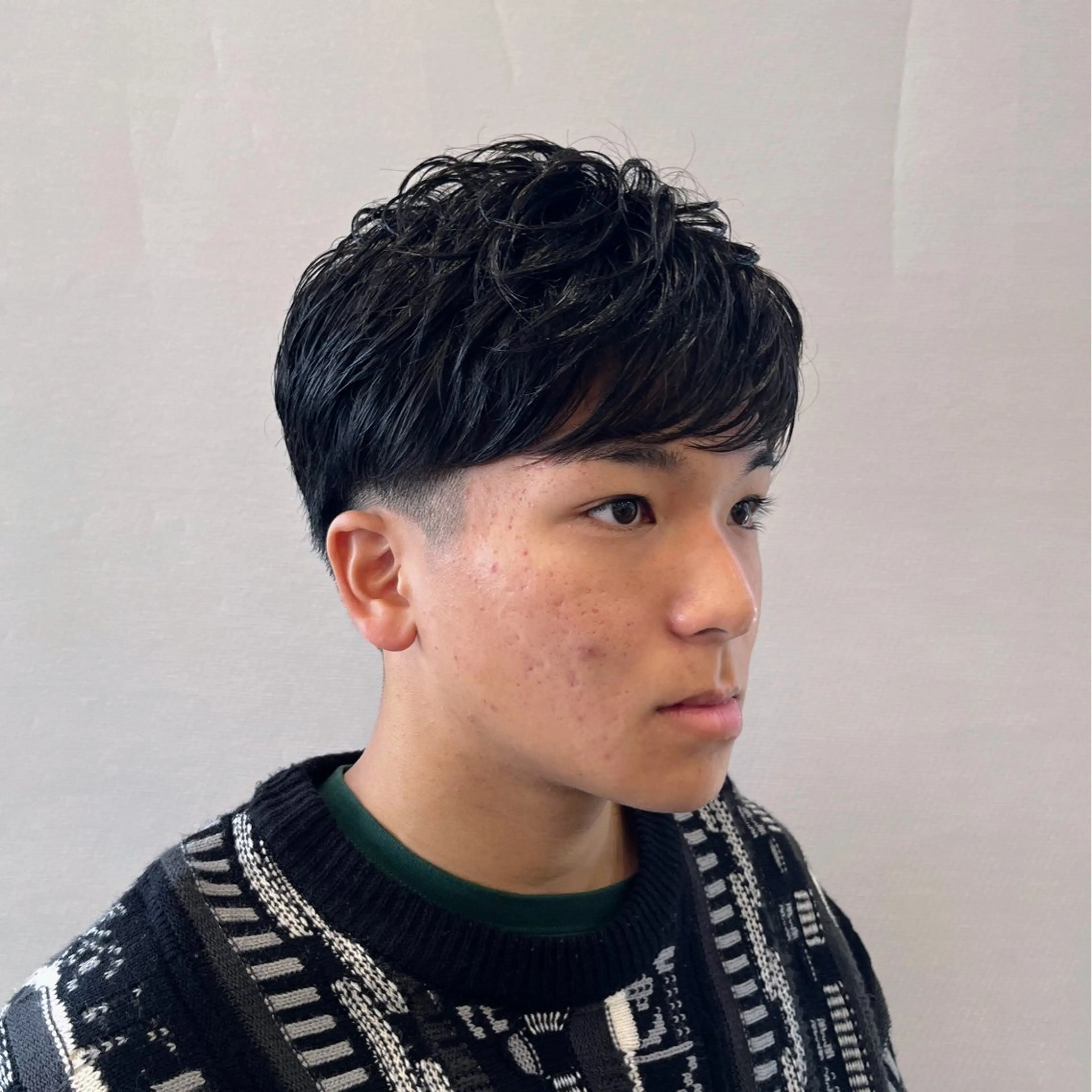 パーマ メンズ 押上/ショート・ボブ /パーマ/山口卓朗のヘアスタイル