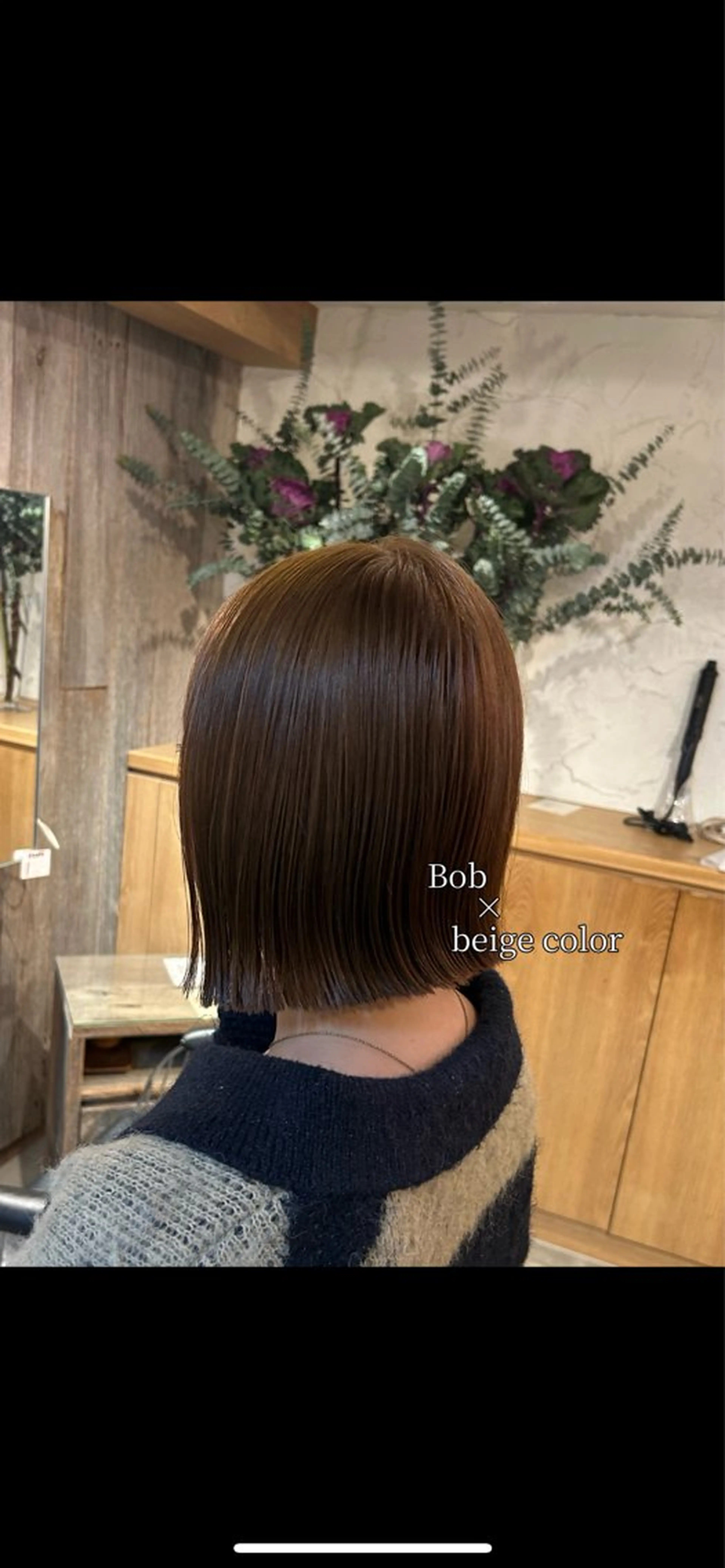 ミディアム ボブ カット Hair salon   Dulce oro所属・🌼モデル募集_ _円山_RIO🌼のヘアスタイル