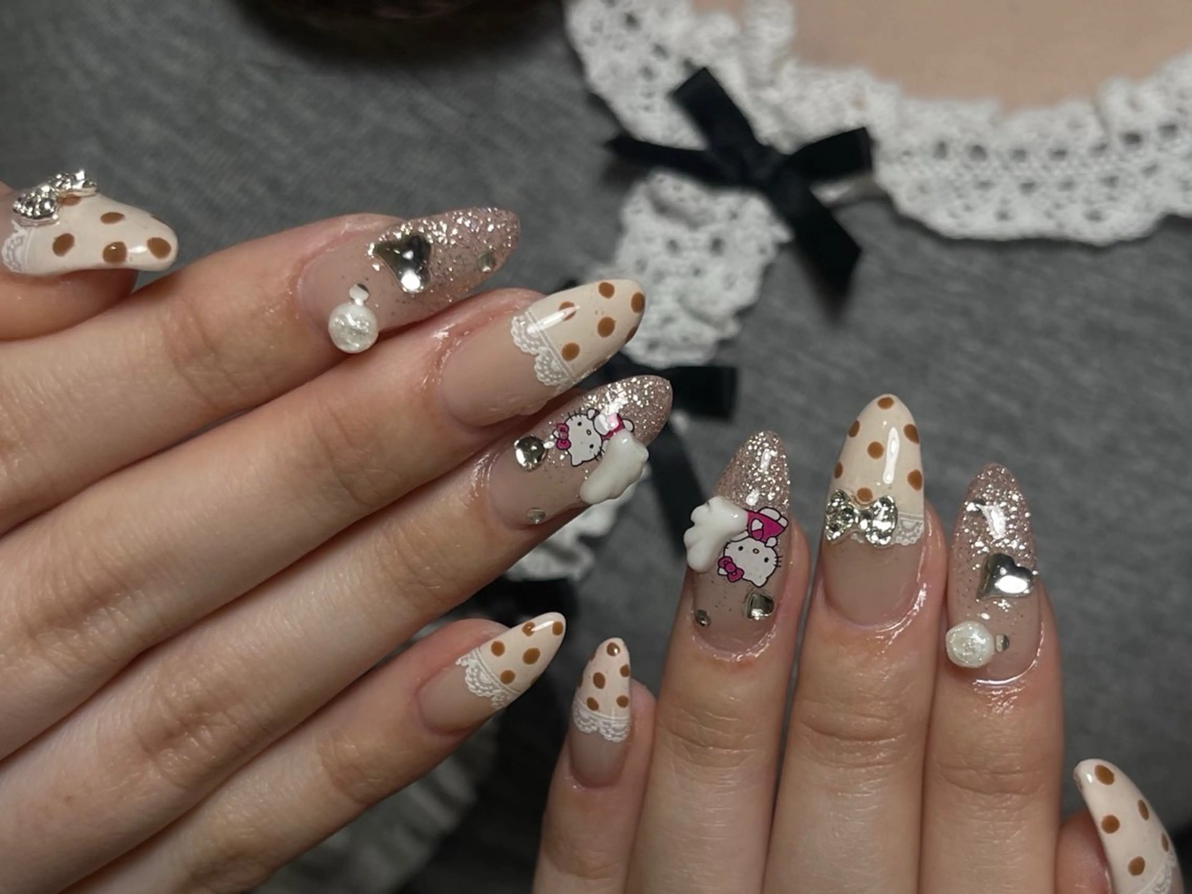 ネイル ハンドネイル ハンドケア nail salon kukuna所属・ワンホン/韓国 nail 大阪アメ村のネイルデザイン