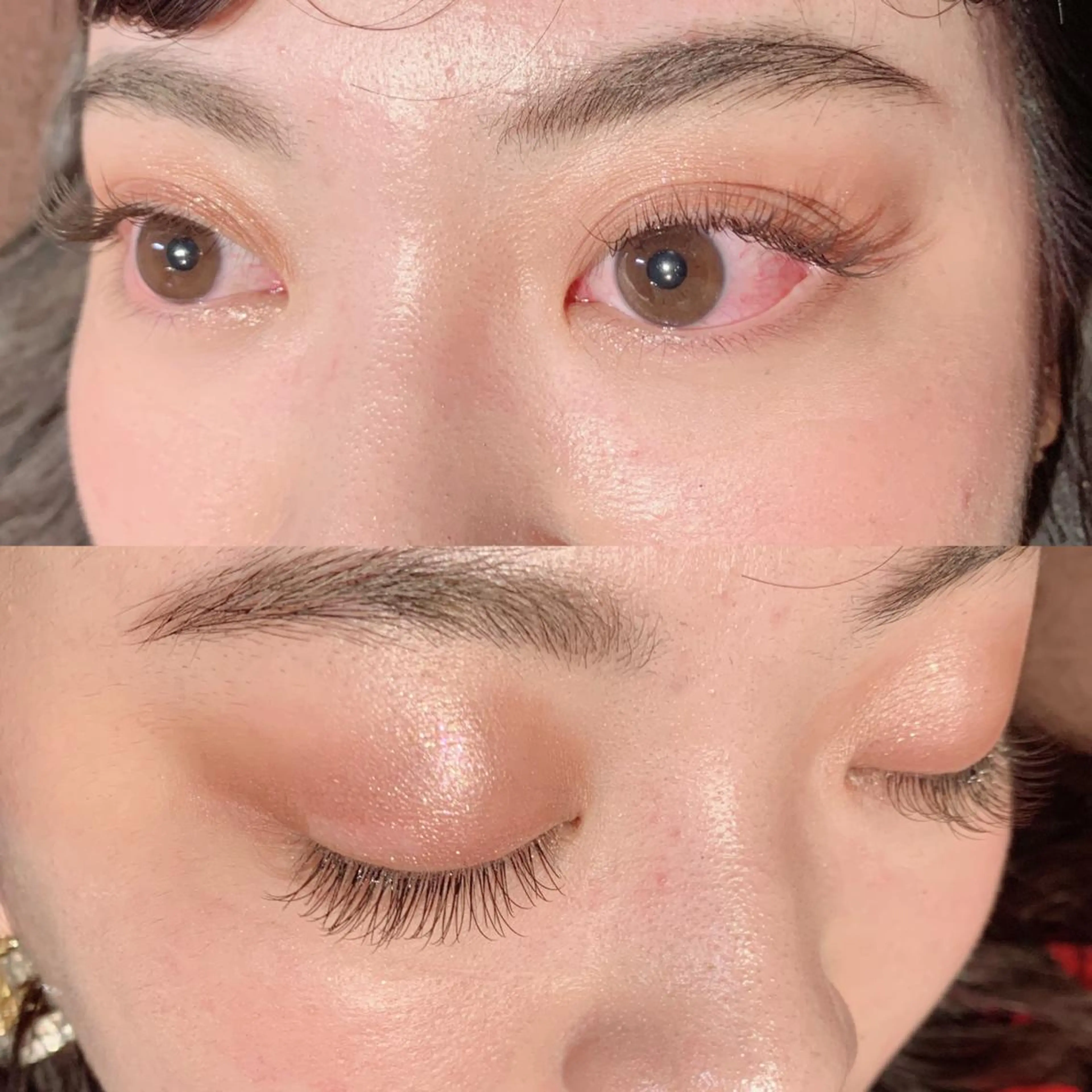 マツエク・マツパ カラーマツエク 目尻長め マツエク 元木 友理のマツエク・マツパデザイン