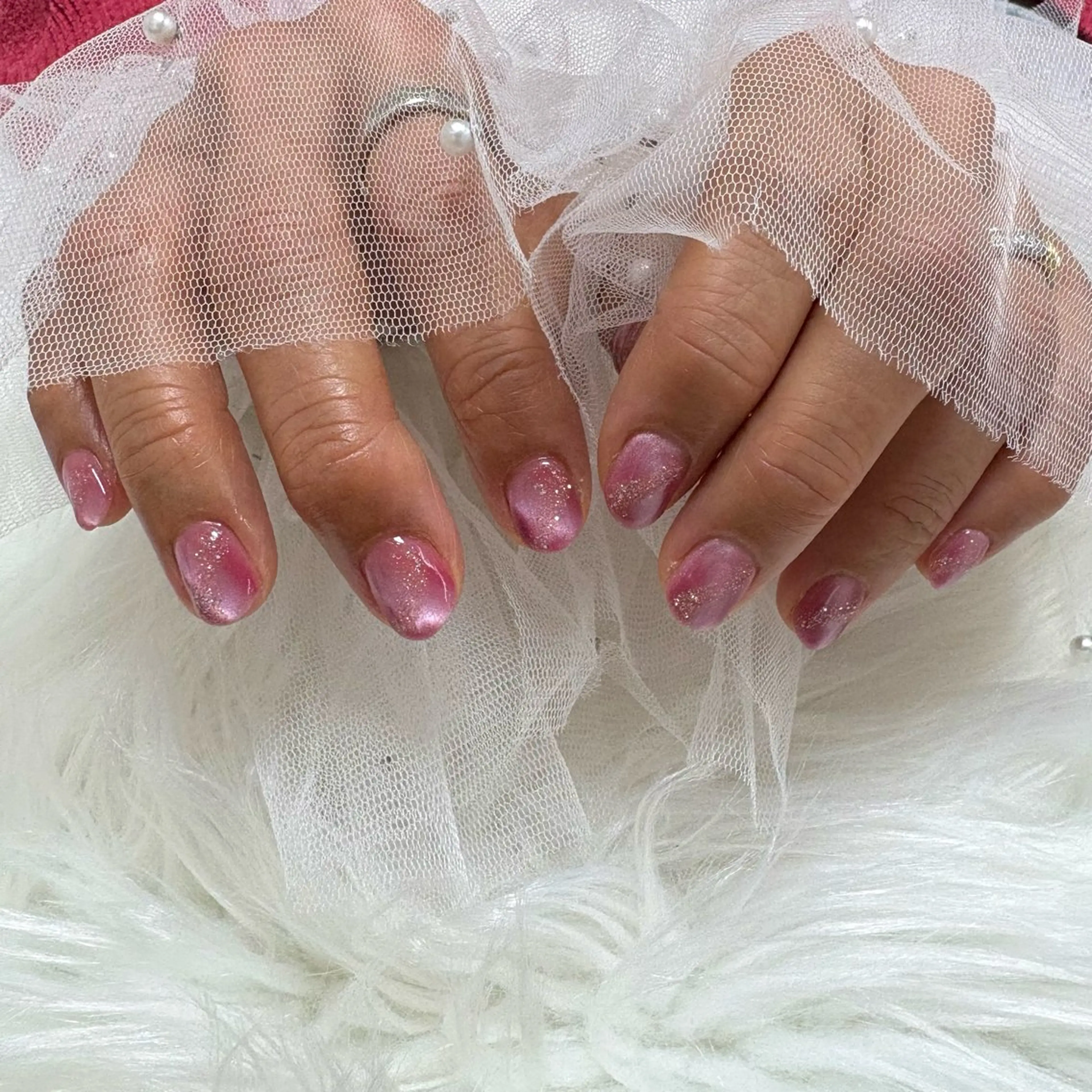 ネイル マグネットネイル ハンドネイル SHINE nail salonのネイルデザイン