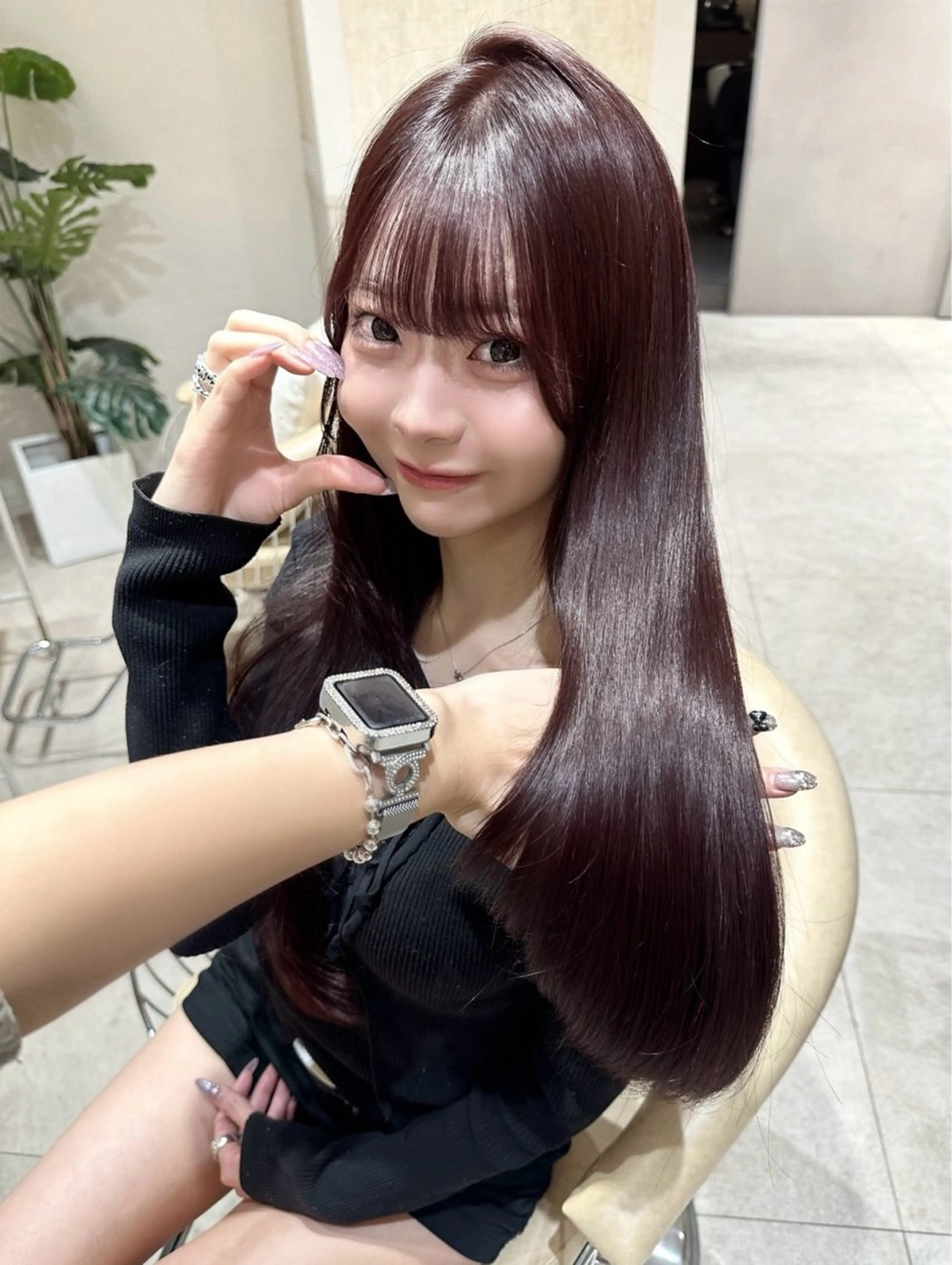 ロング カラー ♡Yoshino♡ 色っぽトレンドヘアのヘアスタイル