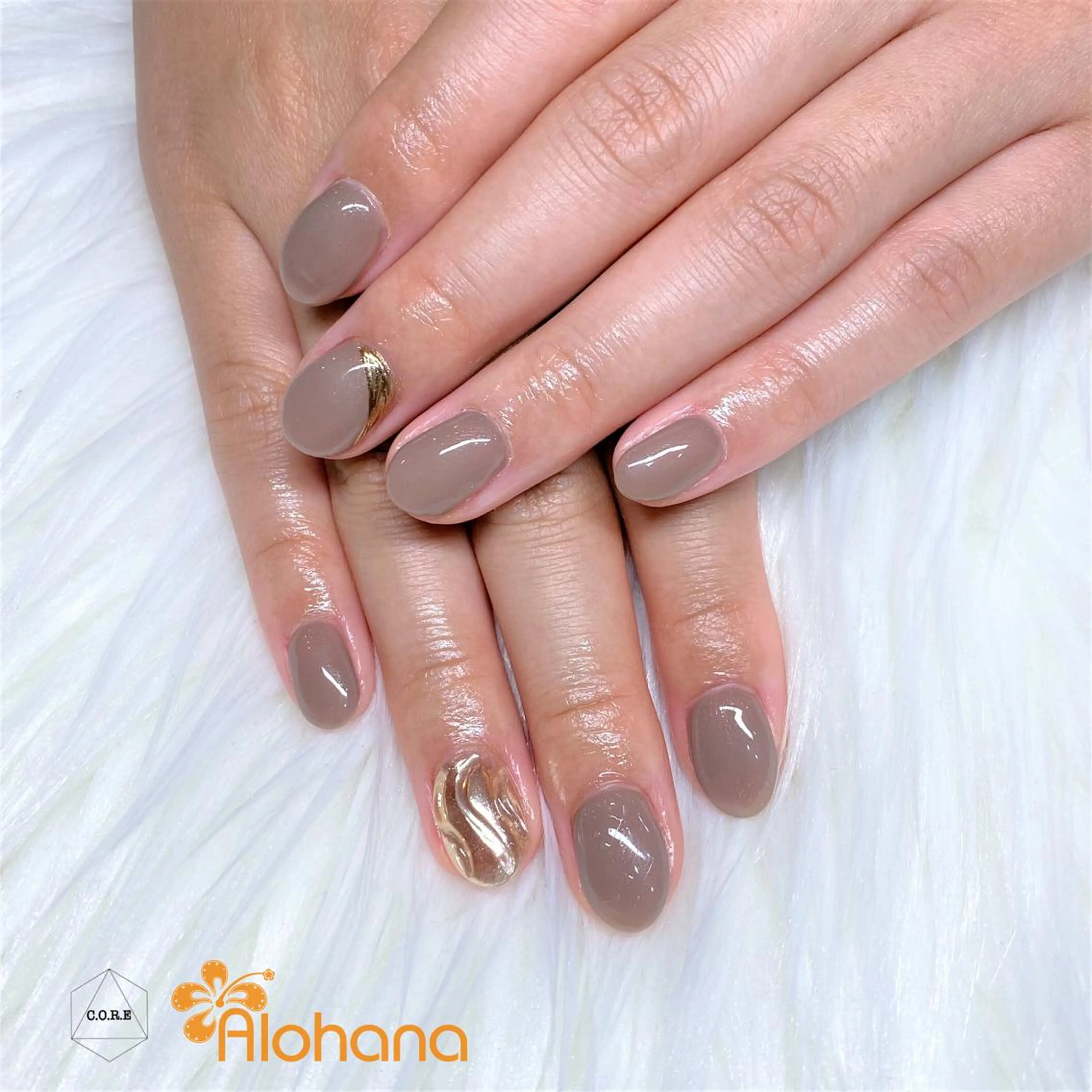 ネイル ハンドネイル Alohana所属・Alohana Minaのネイルデザイン