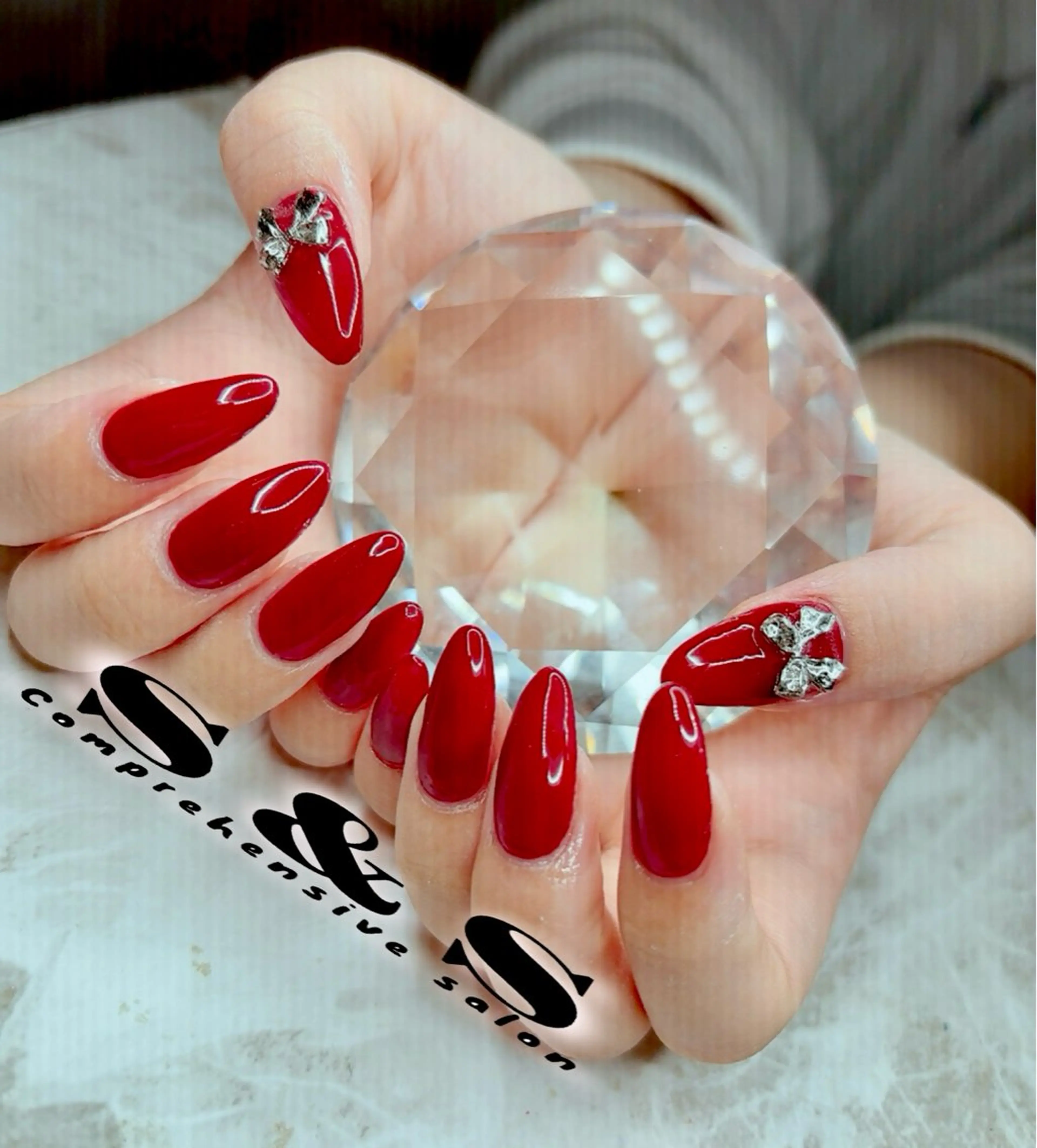 ネイル 長さ出し メンズネイル 持ち込み S&S 村田小百合のネイルデザイン