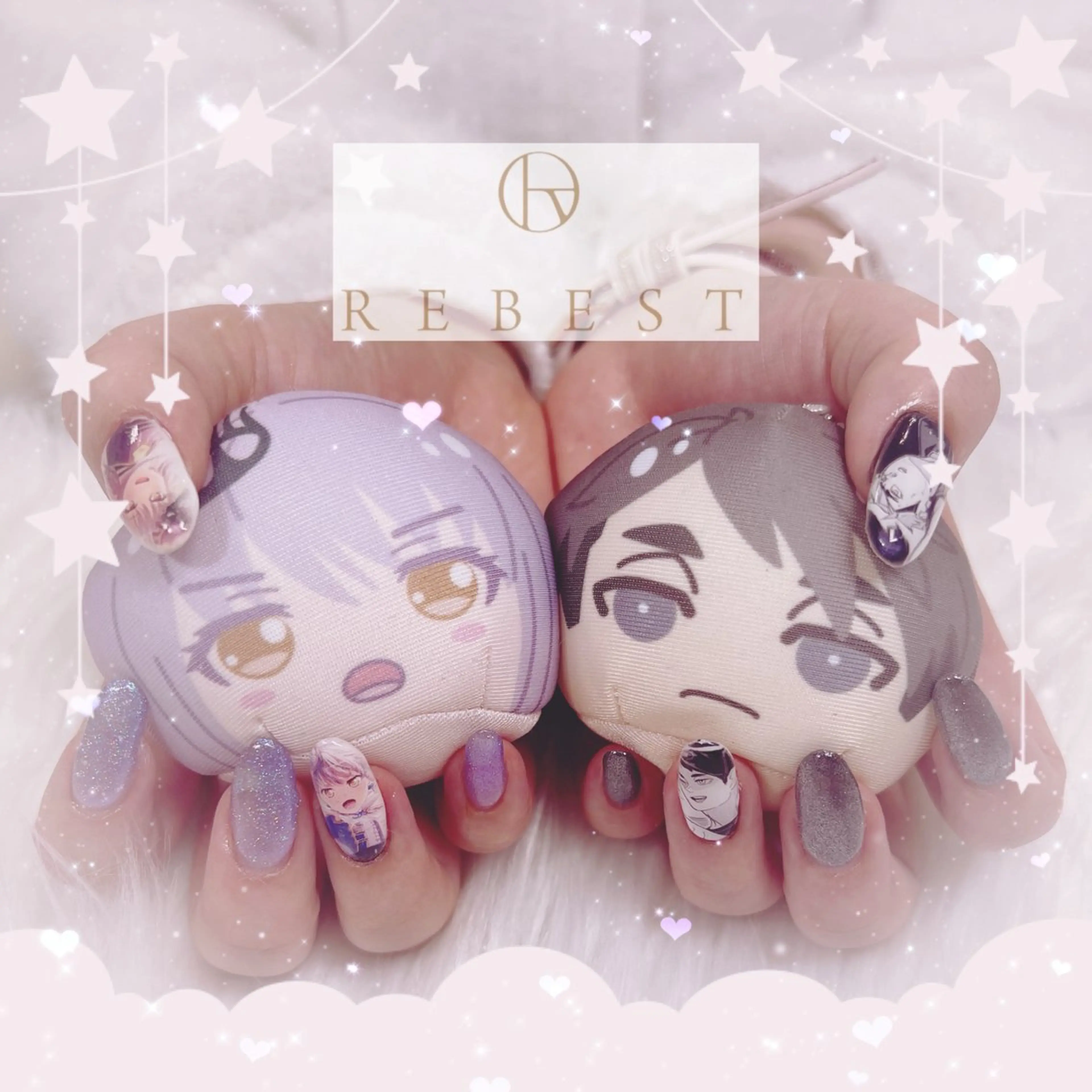 ミニモ学割4月限定🌟ラメ＋痛ネイル4本💅の写真