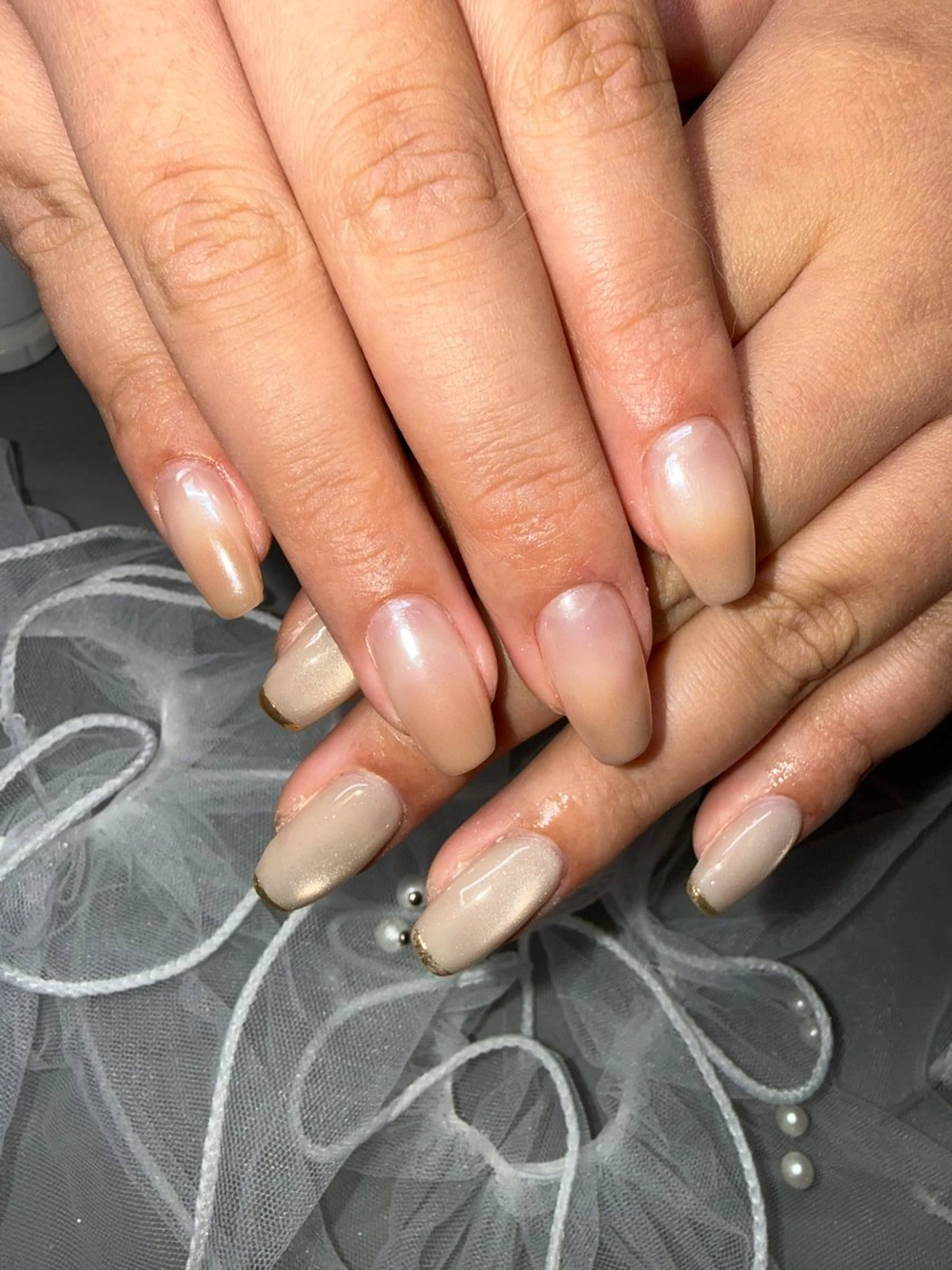 ネイル グラデーション マグネットネイル ハンドネイル MUSE NAIL.のネイルデザイン