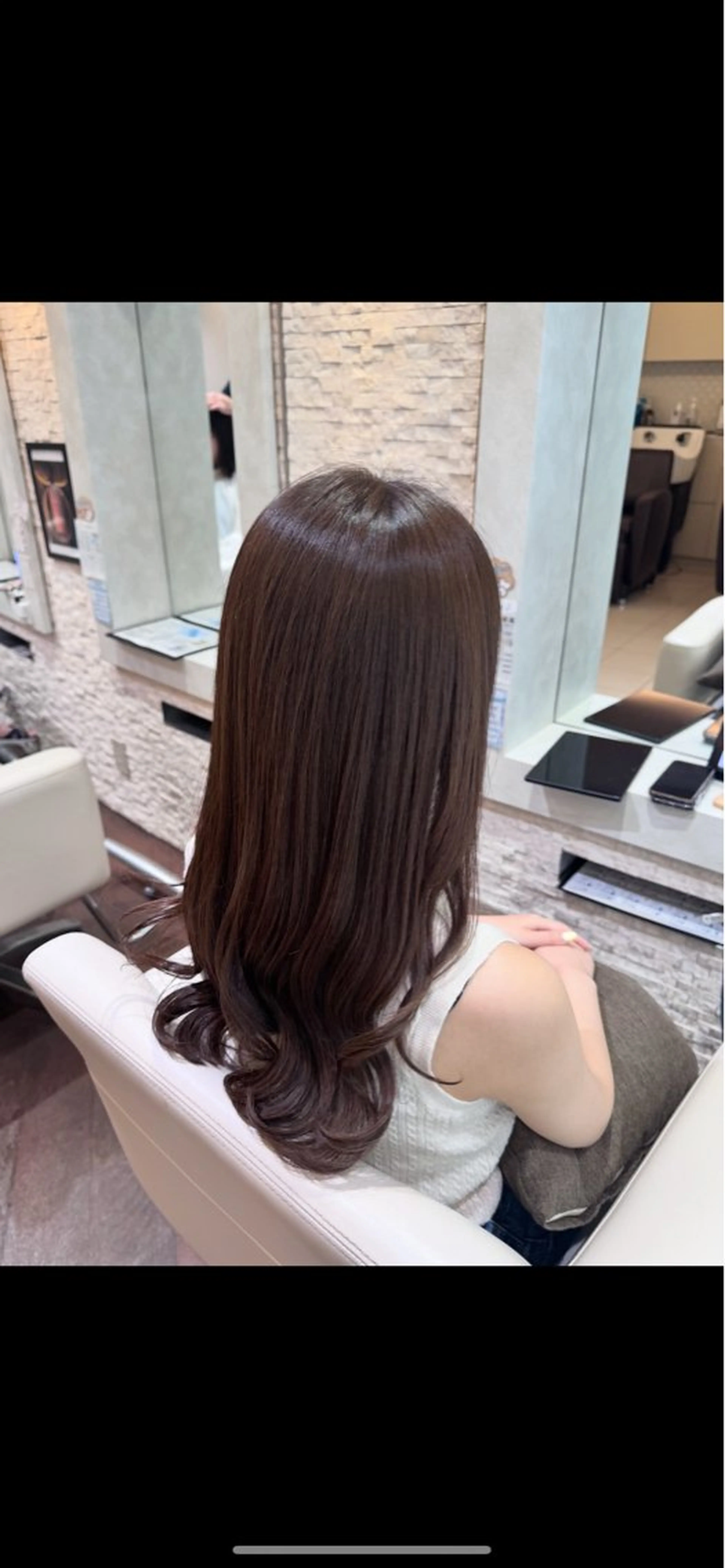 ロング カット ヘアカラー トリートメント 💎五十嵐 千夏💎のヘアスタイル