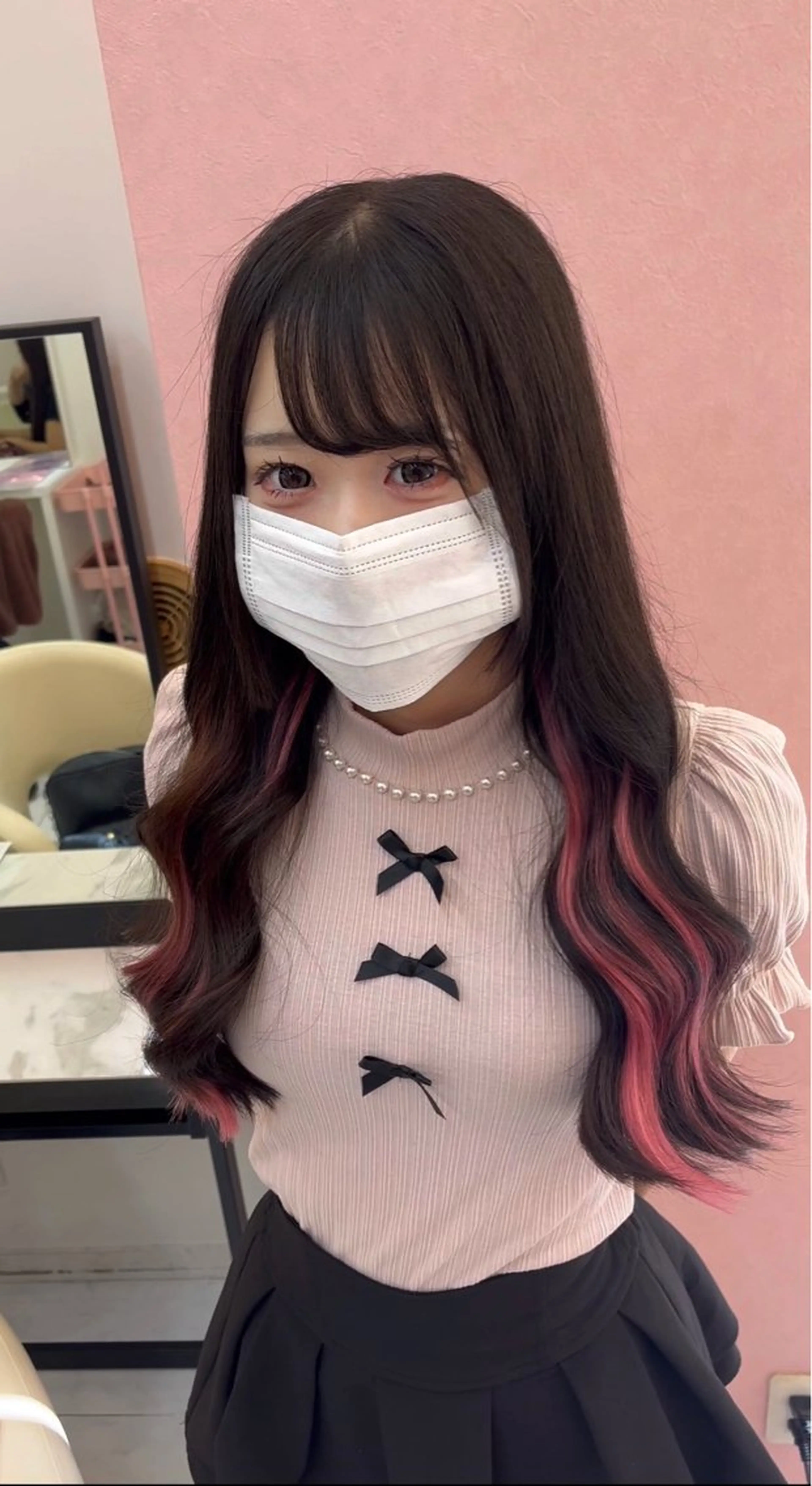 ロング エクステ エクステ M.O.D shibuya店所属・シールエクステ /まる🐺/渋谷のヘアスタイル