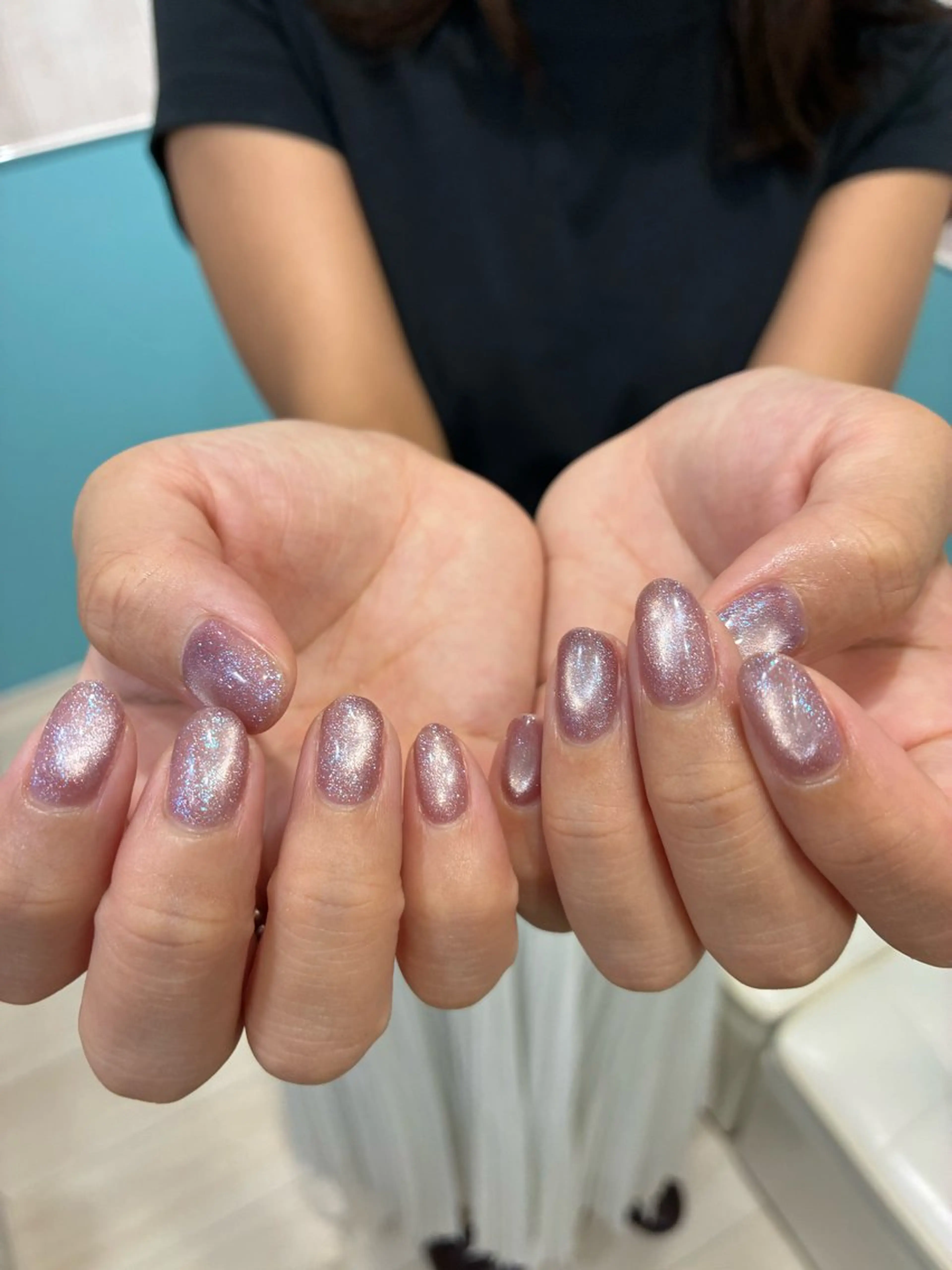 ネイル マグネットネイル ハンドネイル 13日3980円‼️ マグもデザインも◎のネイルデザイン