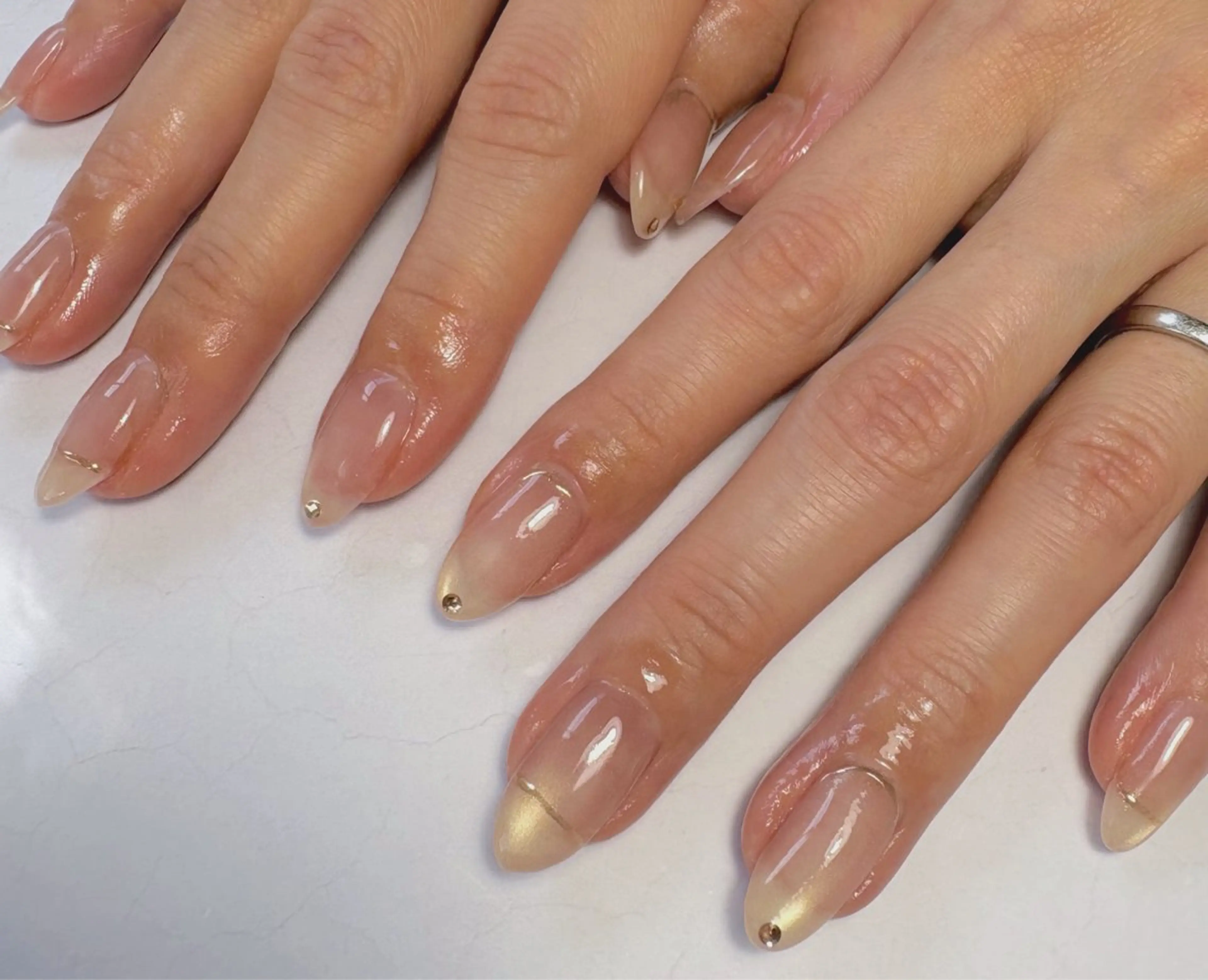 ネイル マグネットネイル オフィスネイル ハンドネイル Nail Salon noiのネイルデザイン