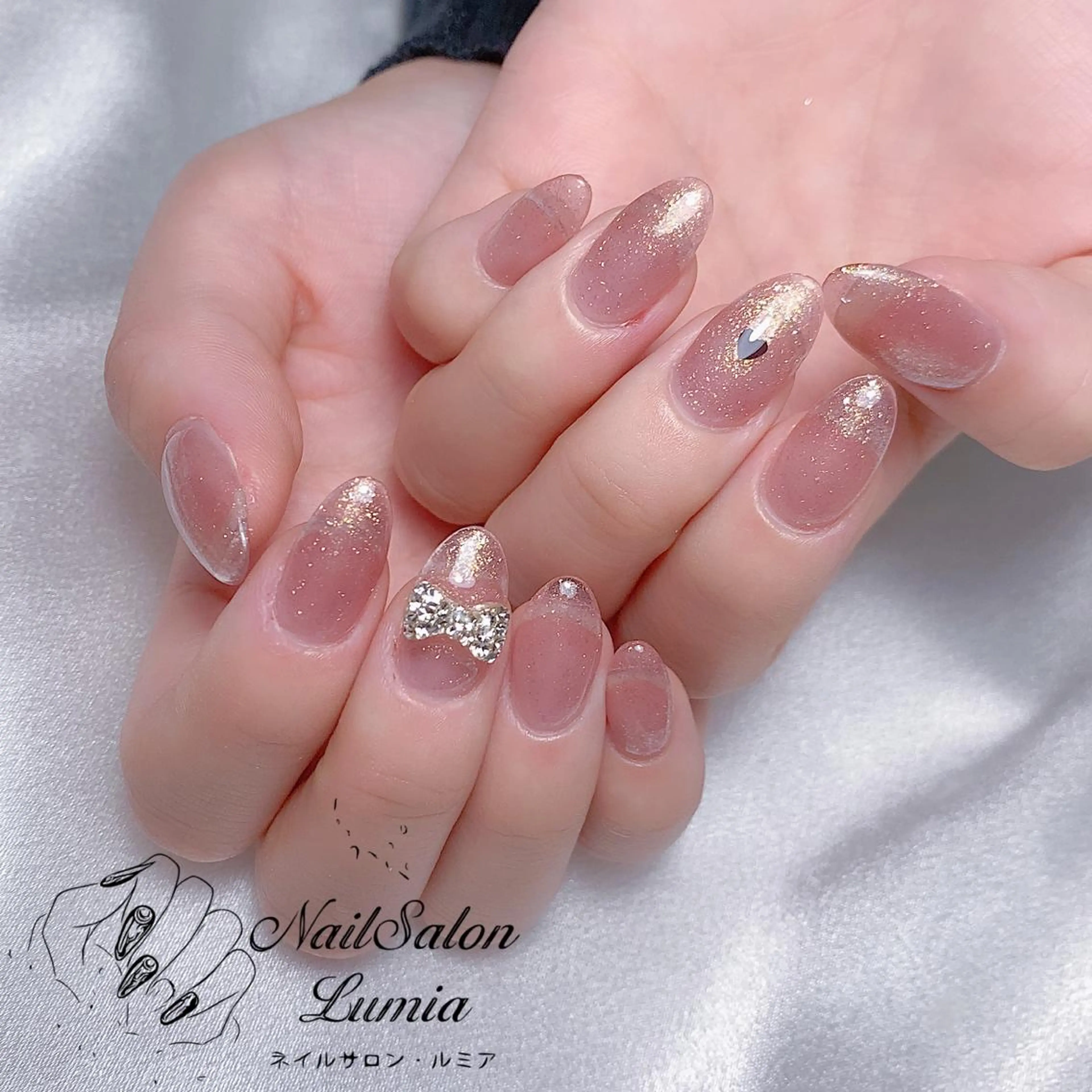 ネイル ハンドネイル ネイルサロン ルミア Lumia 店長のネイルデザイン